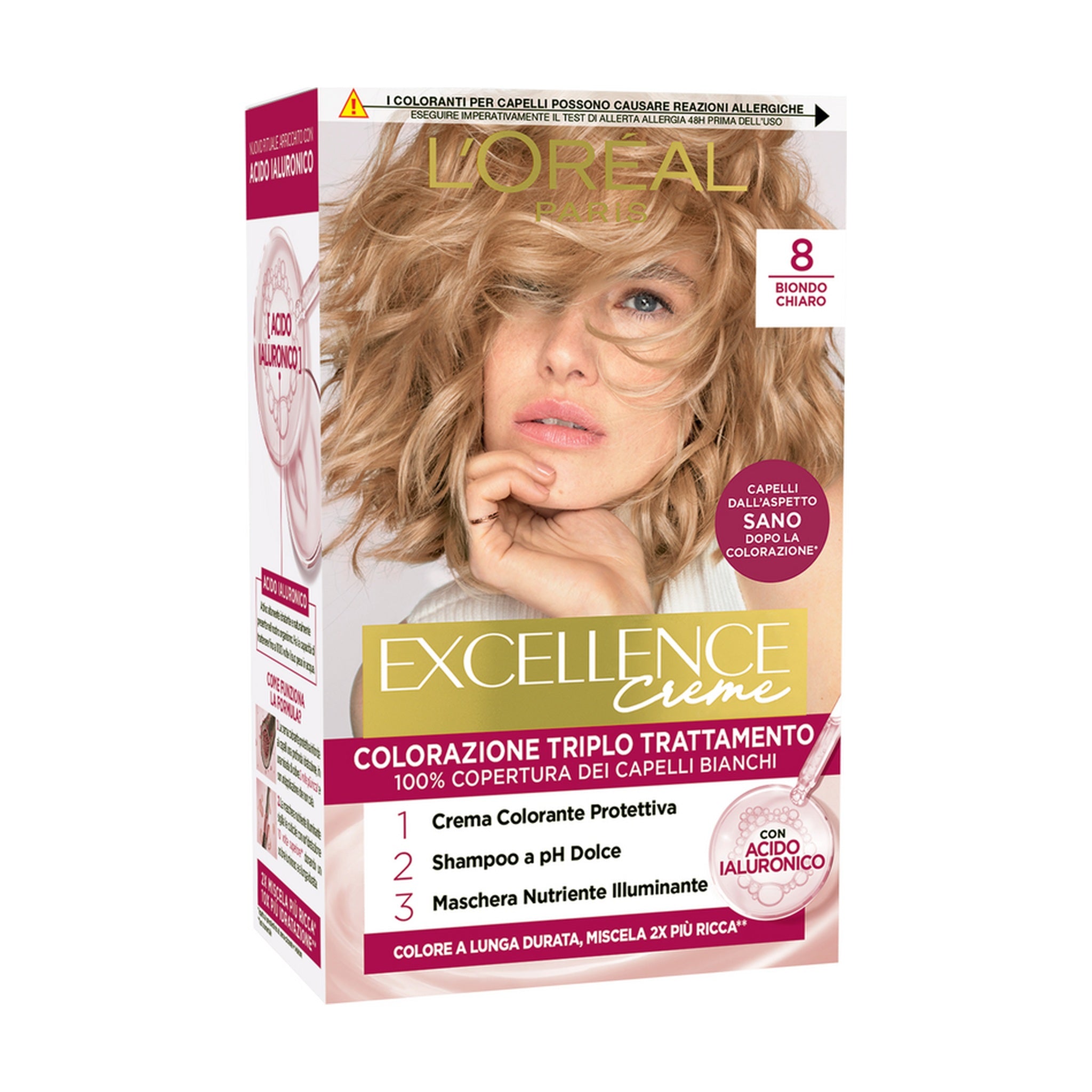 L'OREAL EXCELLENCE N.8 BIONDO CHIARO