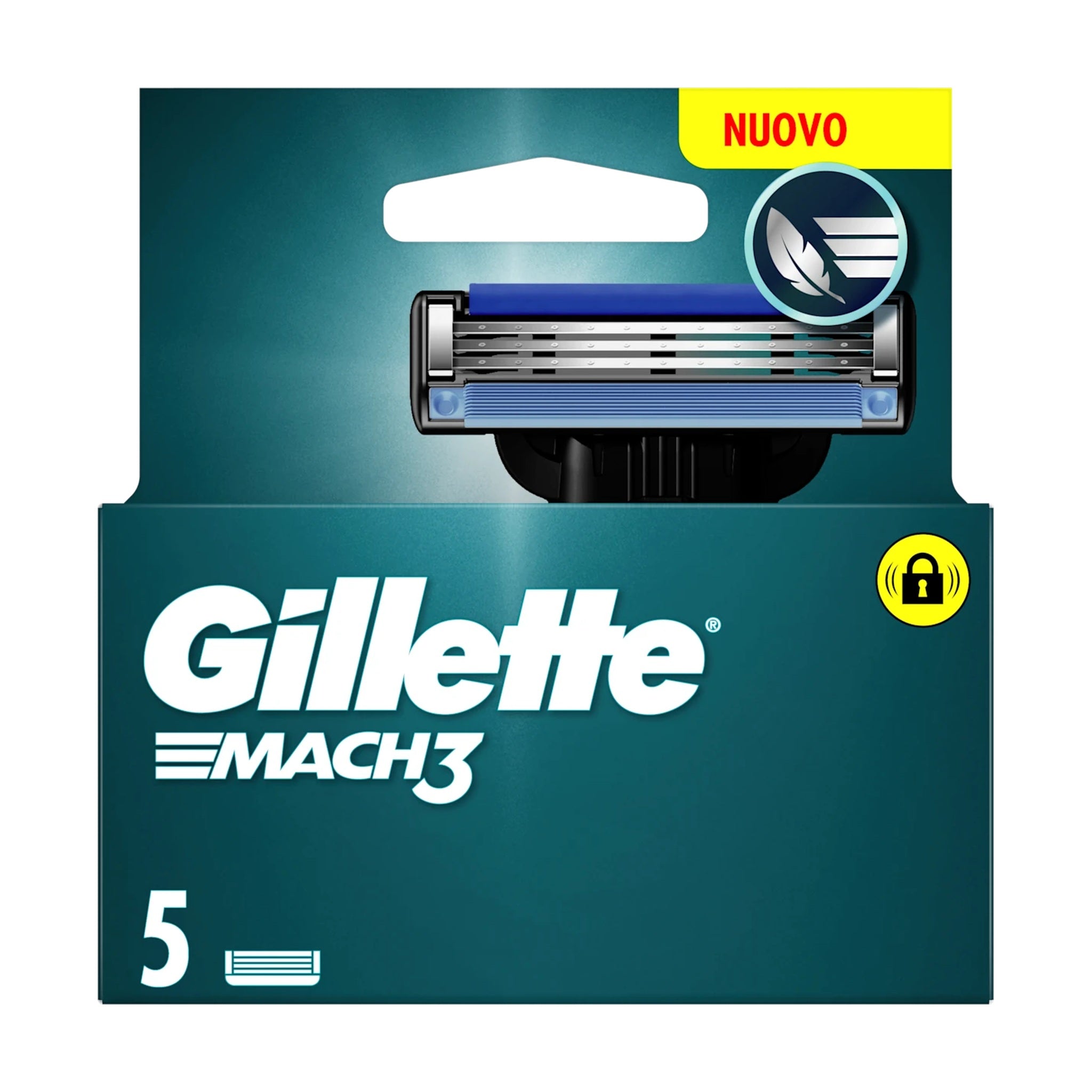 GILLETTE MACH3 RICAMBI 5 PZ