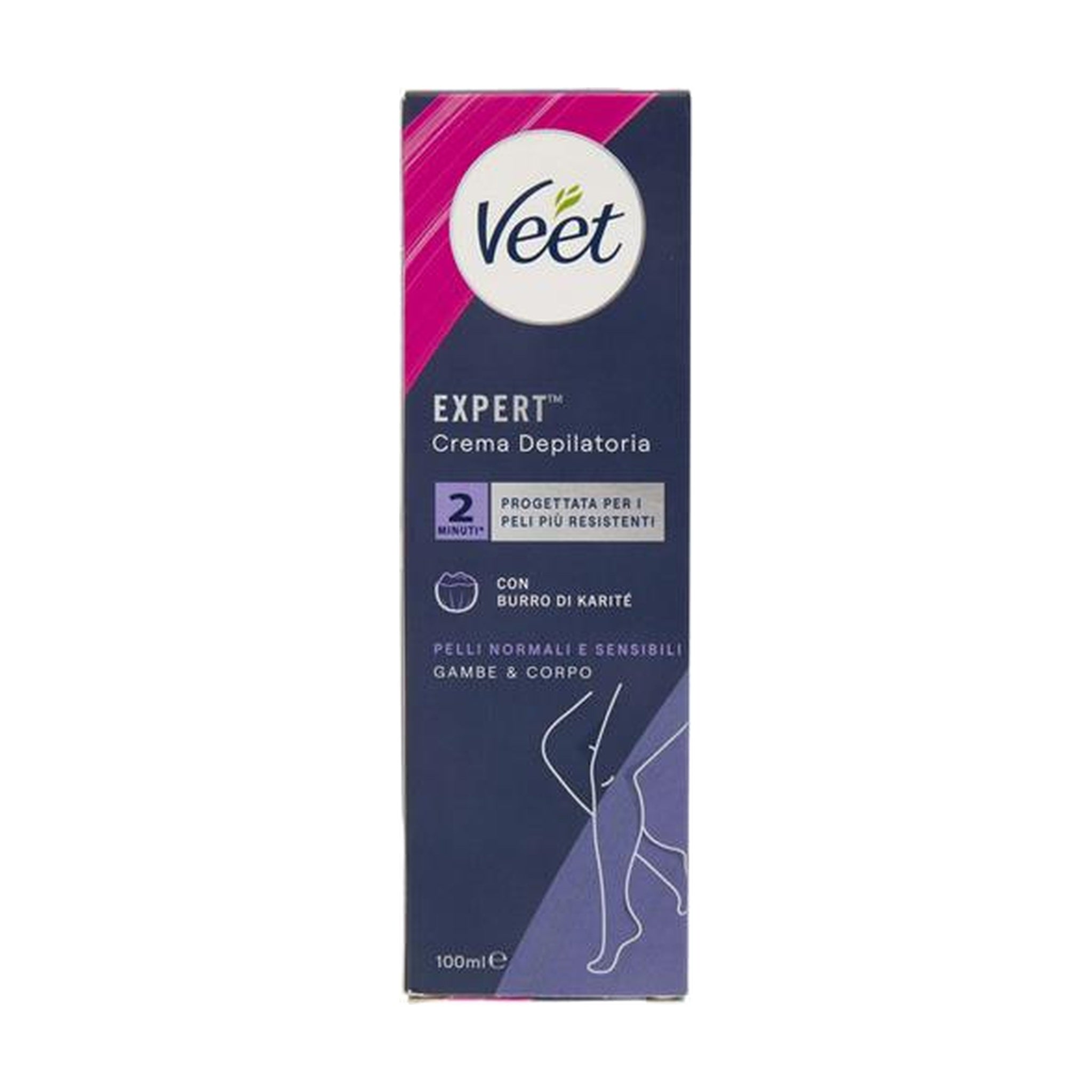 VEET EXPERT CREMA DEPILATORIA GAMBE E CORPO 100 ML