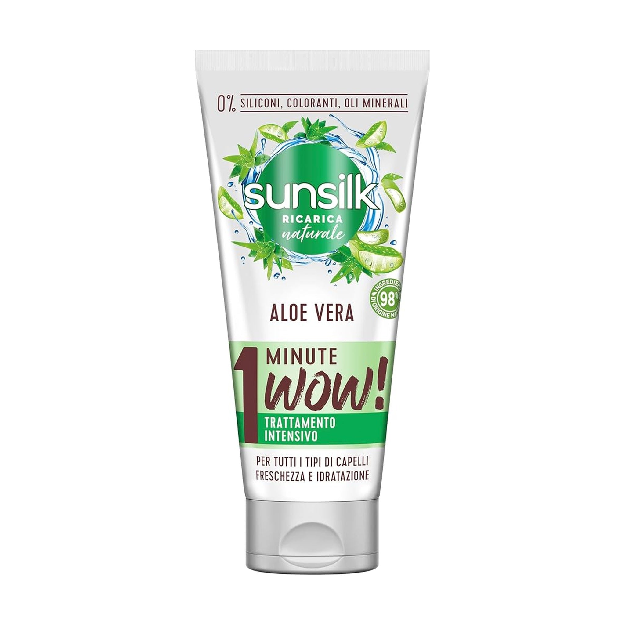 SUNSILK TRATTAMENTO INTENSIVO 1 MINUTO WOW ALOE VERA
