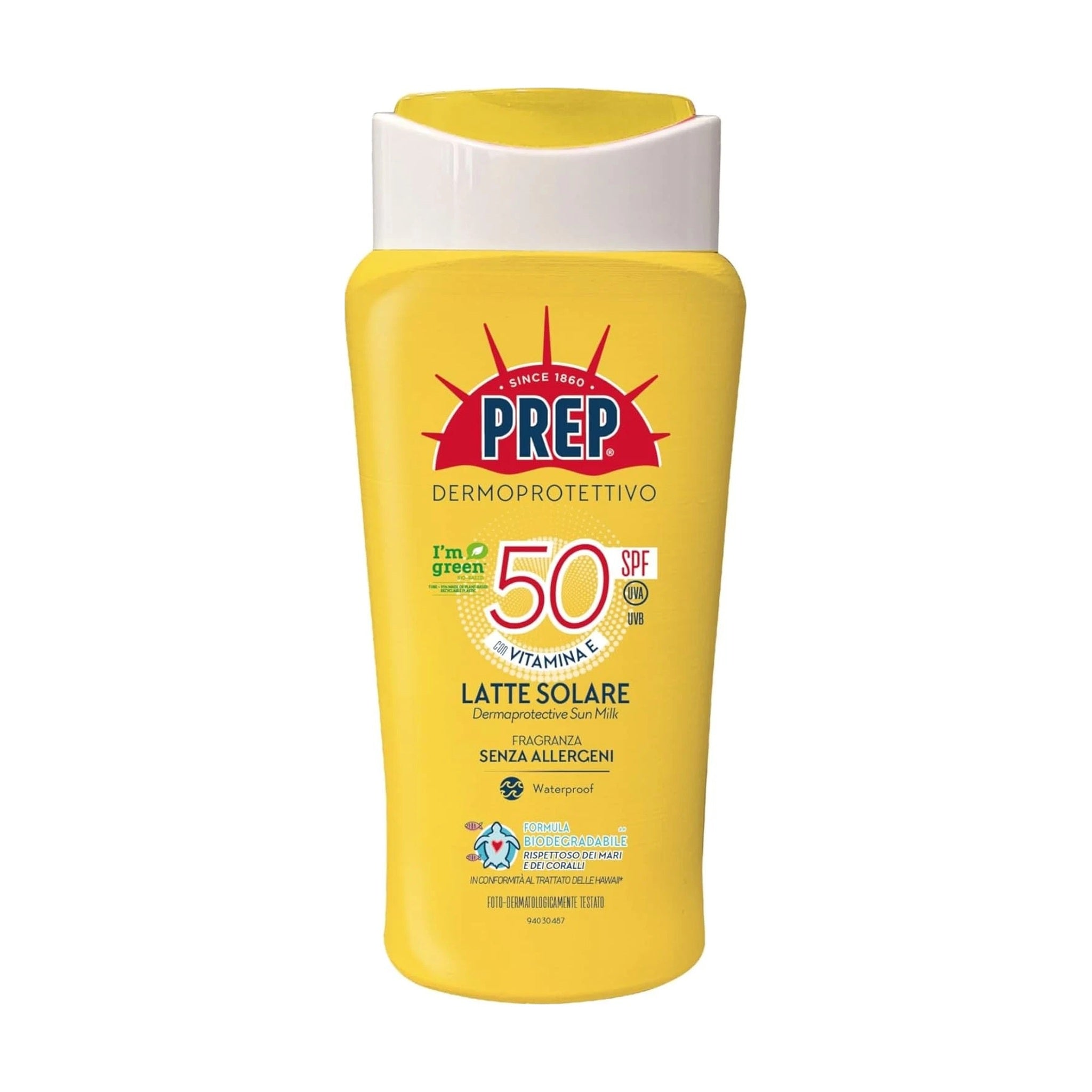 PREP LATTE SOLARE SPF 50 200 ML