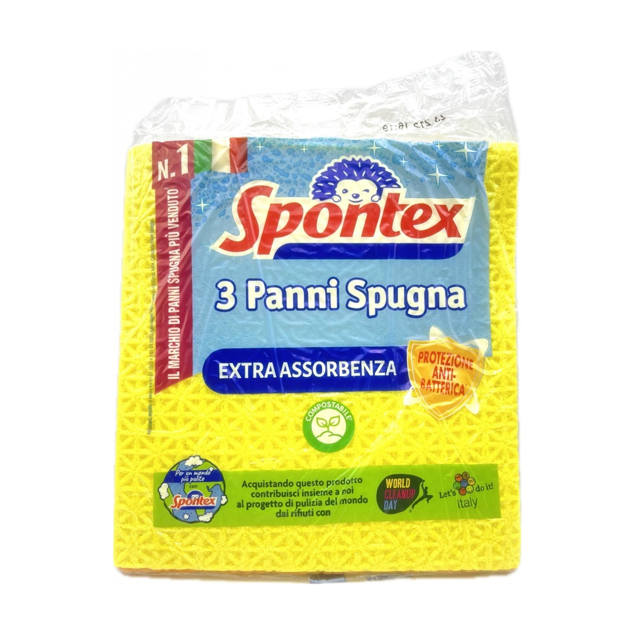 SPONTEX PANNI SPUGNA 3 PZ