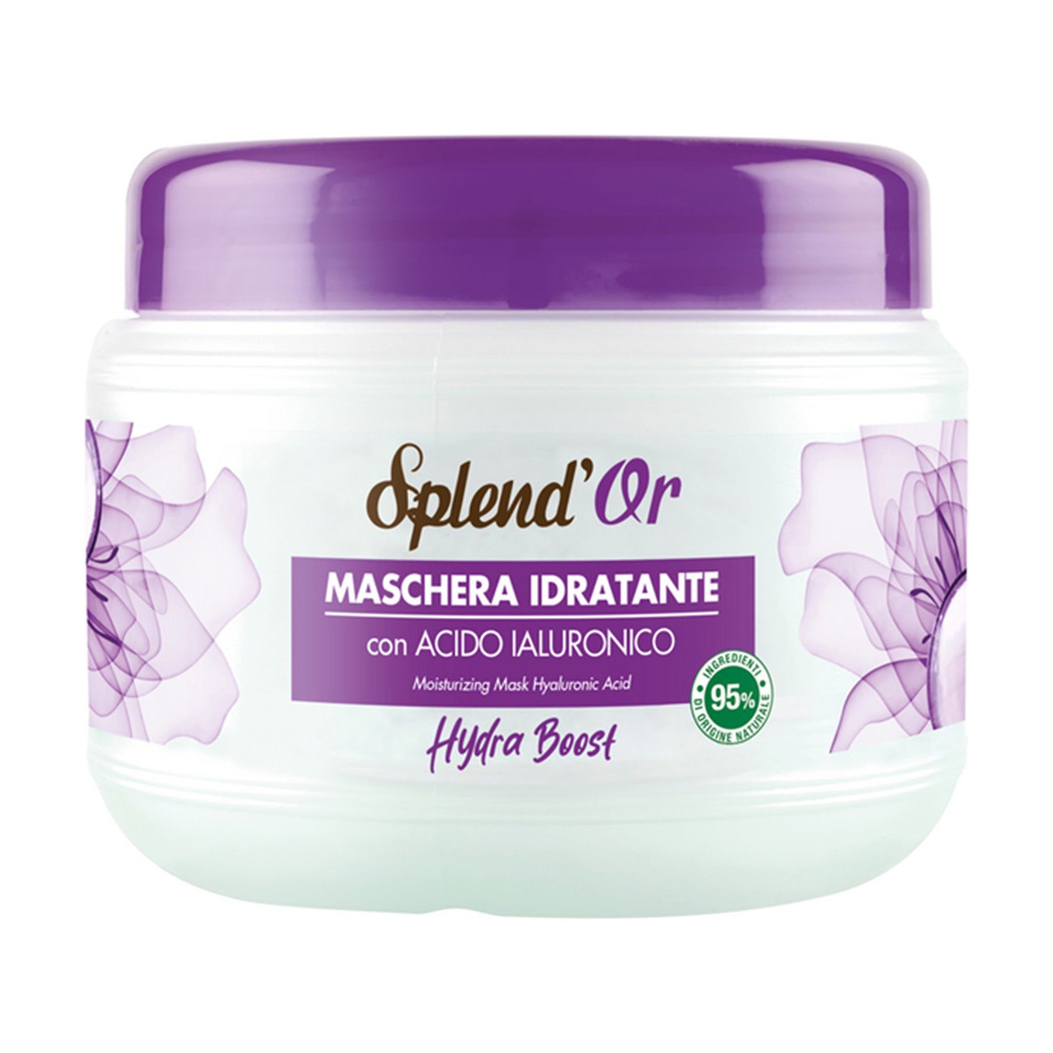 SPLEND'OR MASCHERA CAPELLI IDRATANTE CON ACIDO IALURONICO 500 ML