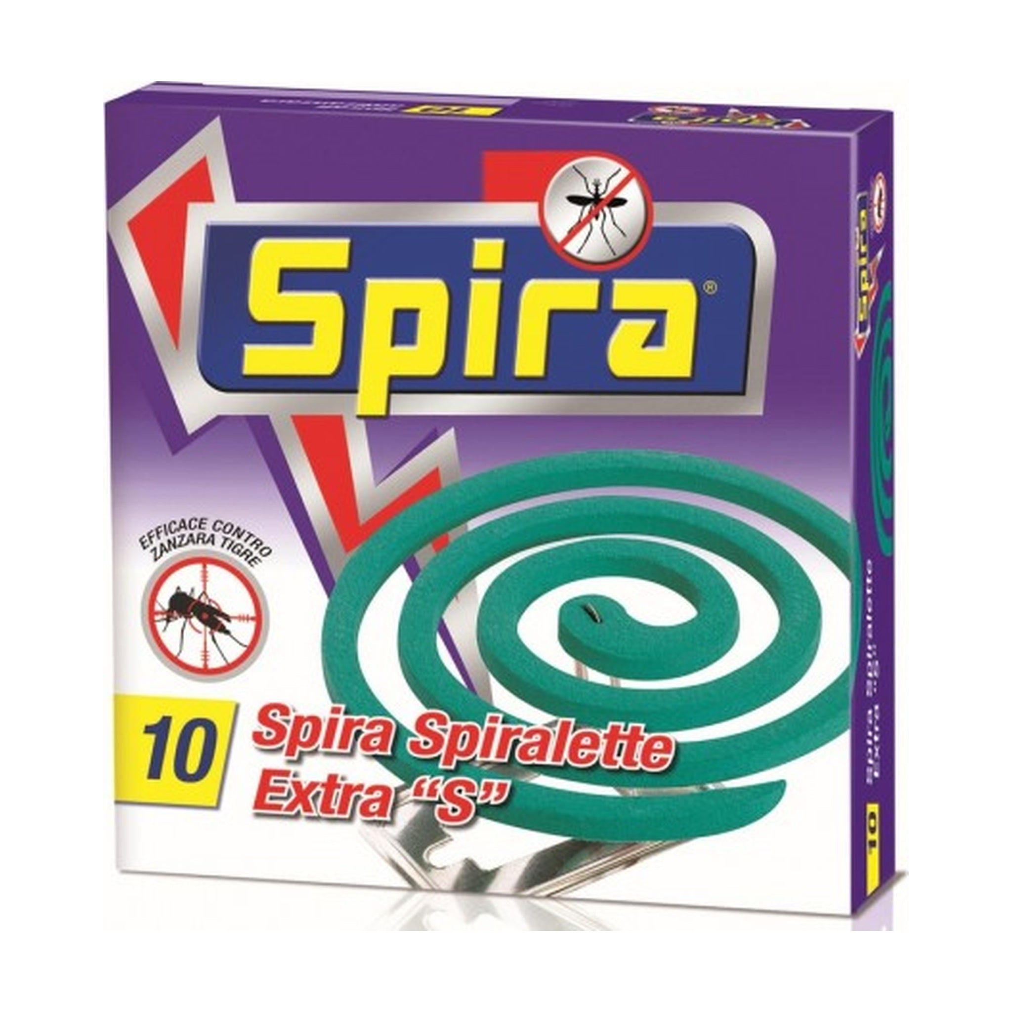 SPIRA INSETTICIDA ANTI ZANZARE 10 SPIRALETTE