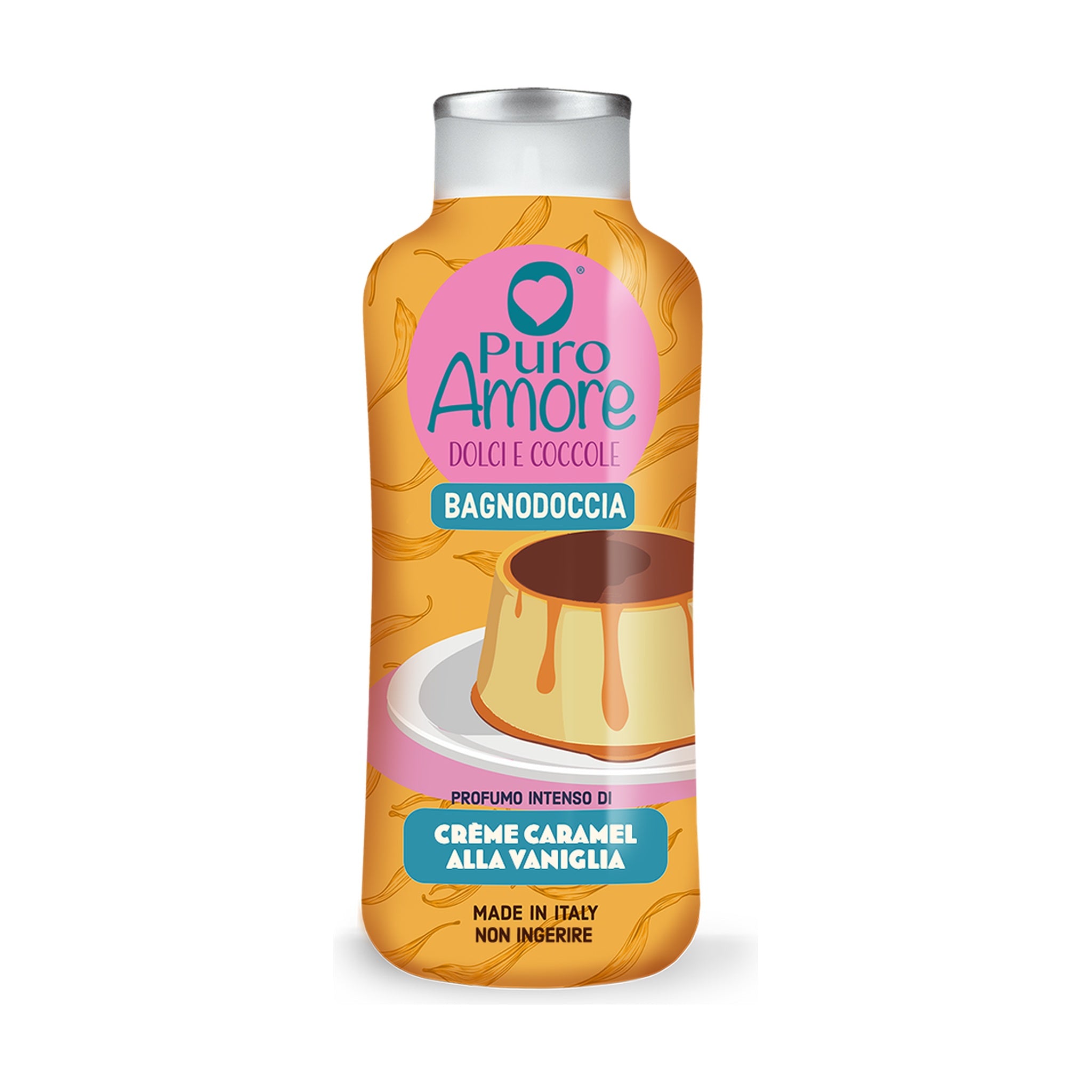 PURO AMORE BAGNOSCHIUMA  CRÈME CARAMEL ALLA VANIGLIA 650 ML