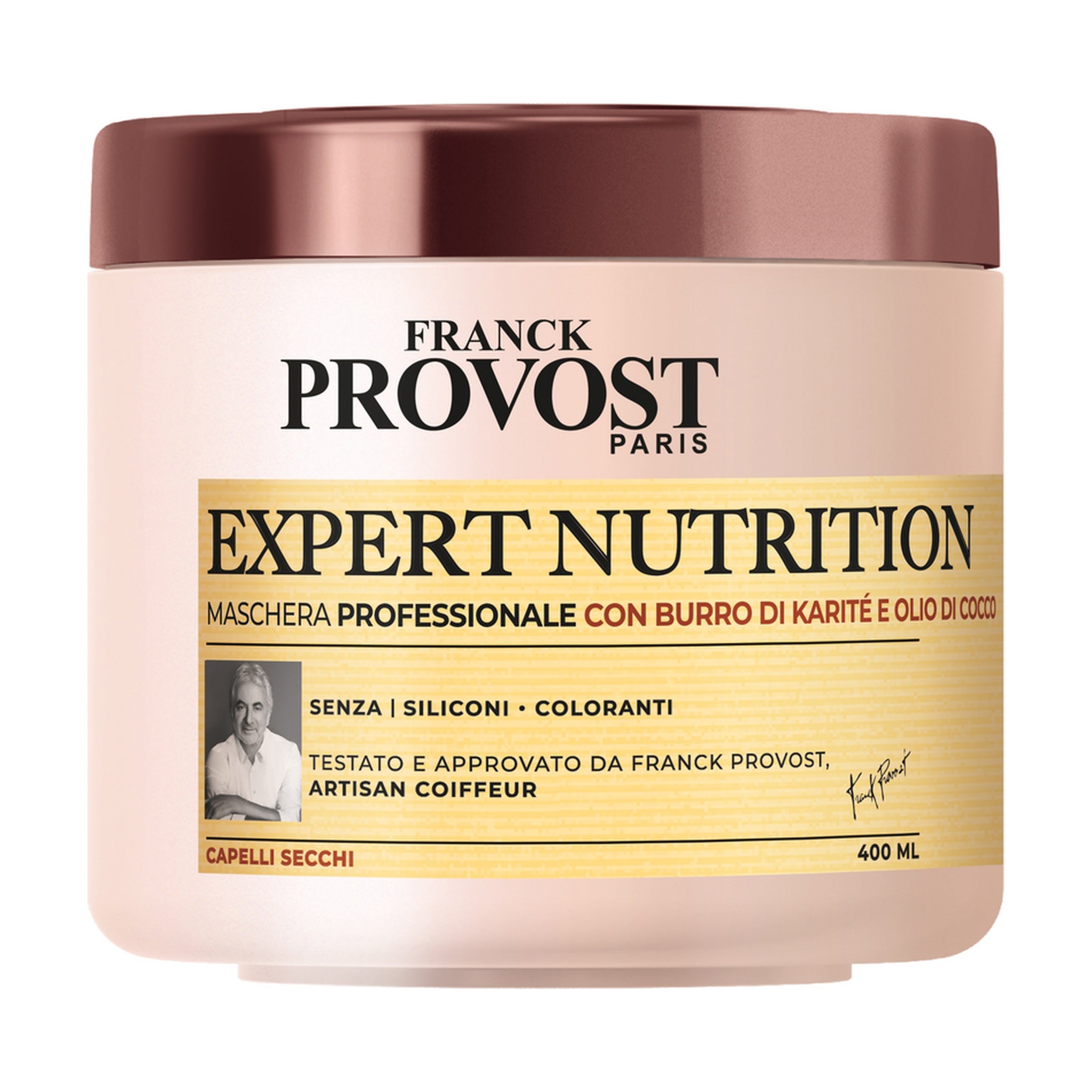 FRANCK PROVOST MASCHERA PROFESSIONALE CON BURRO DI KARITÉ 400 ML