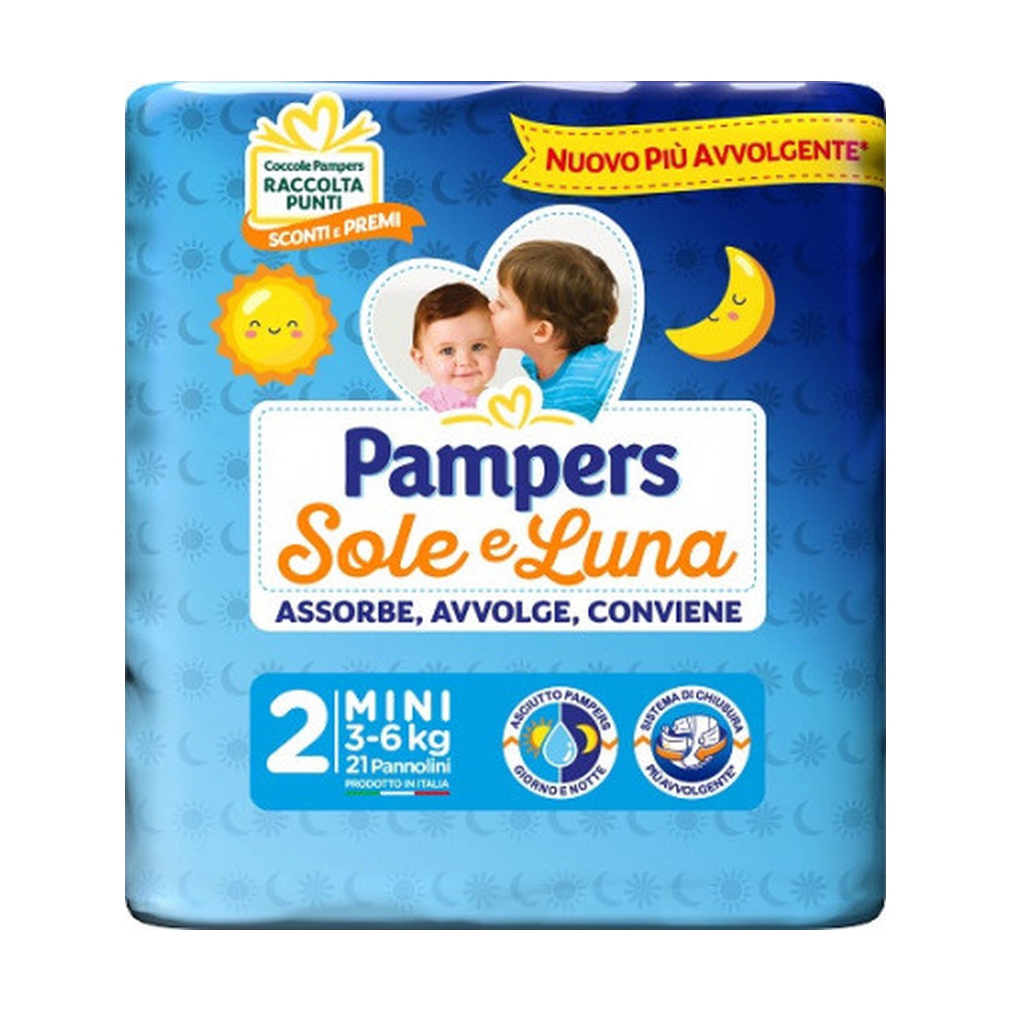 PAMPERS SOLE E LUNA 2 MINI 21 PZ