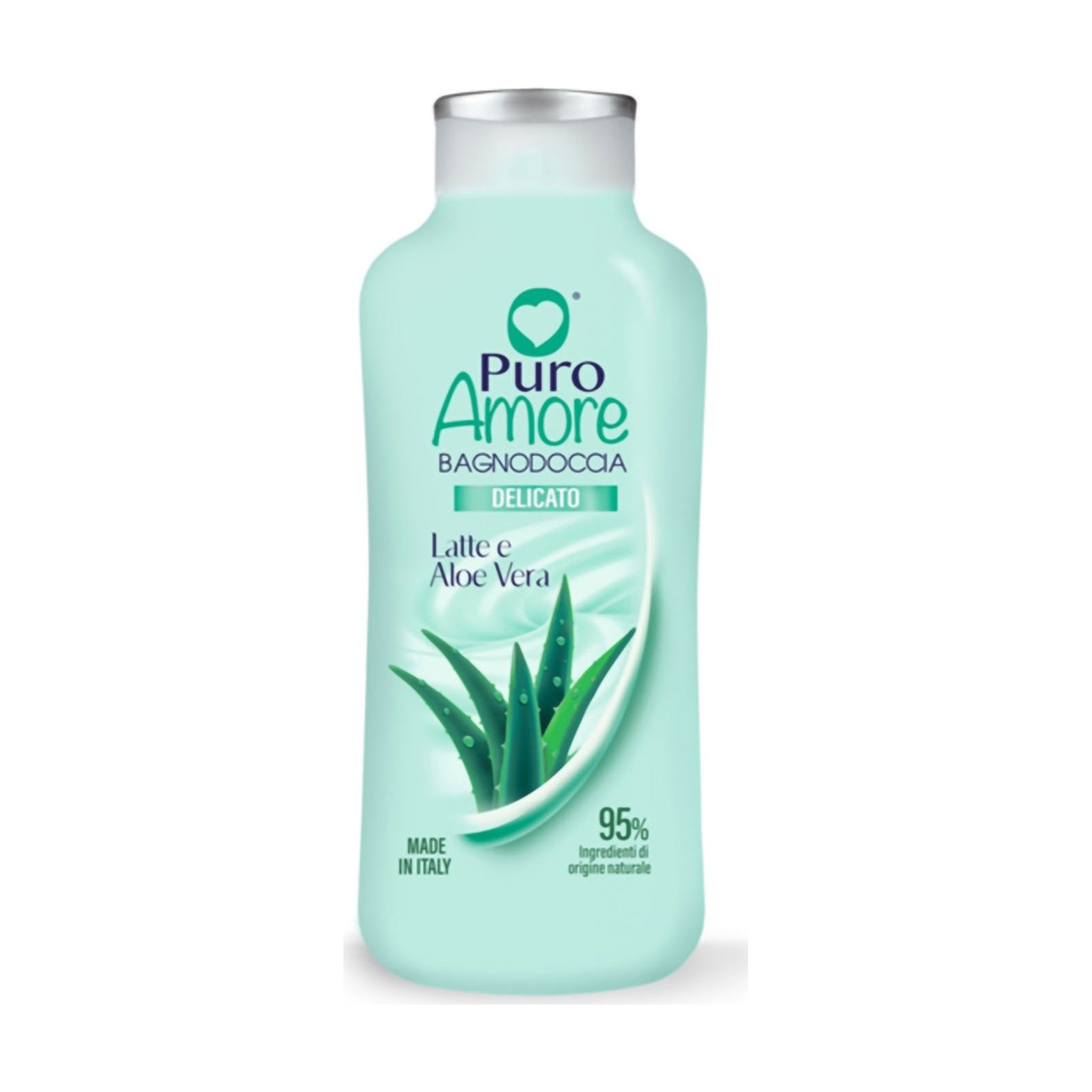 PURO AMORE BAGNODOCCIA LATTE E ALOE 650 ML