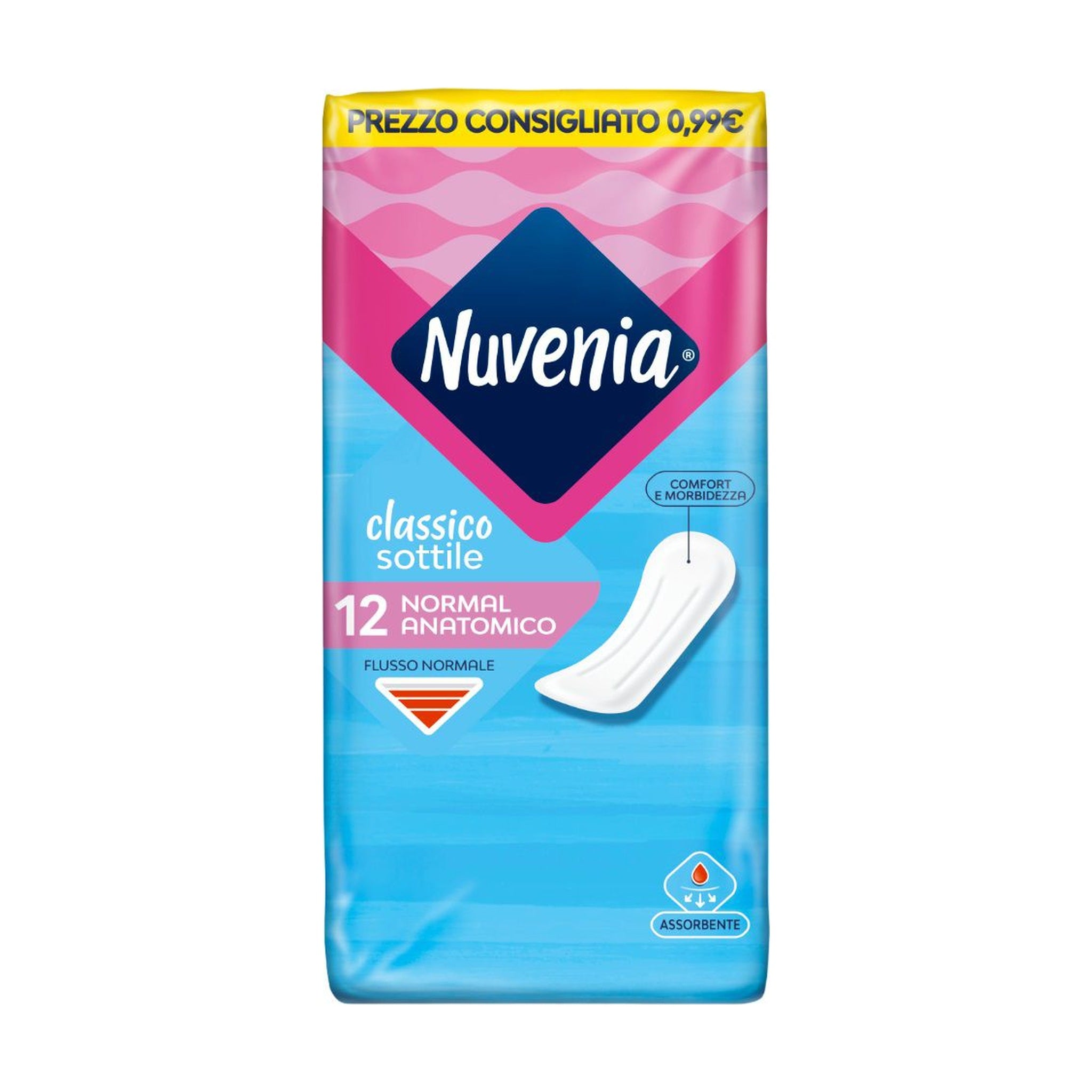 NUVENIA SOTTILE CLASSICO NORMAL ANATOMICO 12 PZ