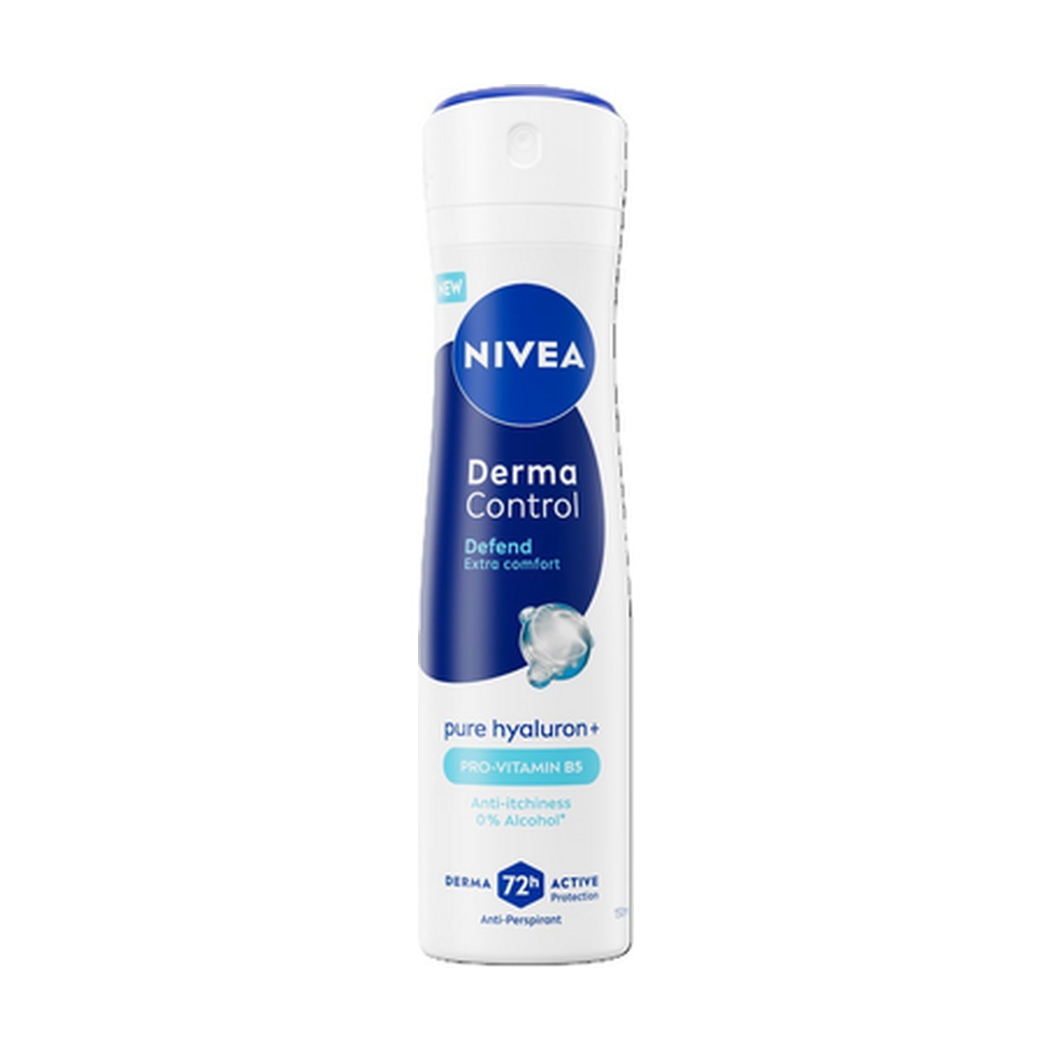 NIVEA DEODORANTE DERMA CONTROL DEFEND 72H SPRAY 150 ML