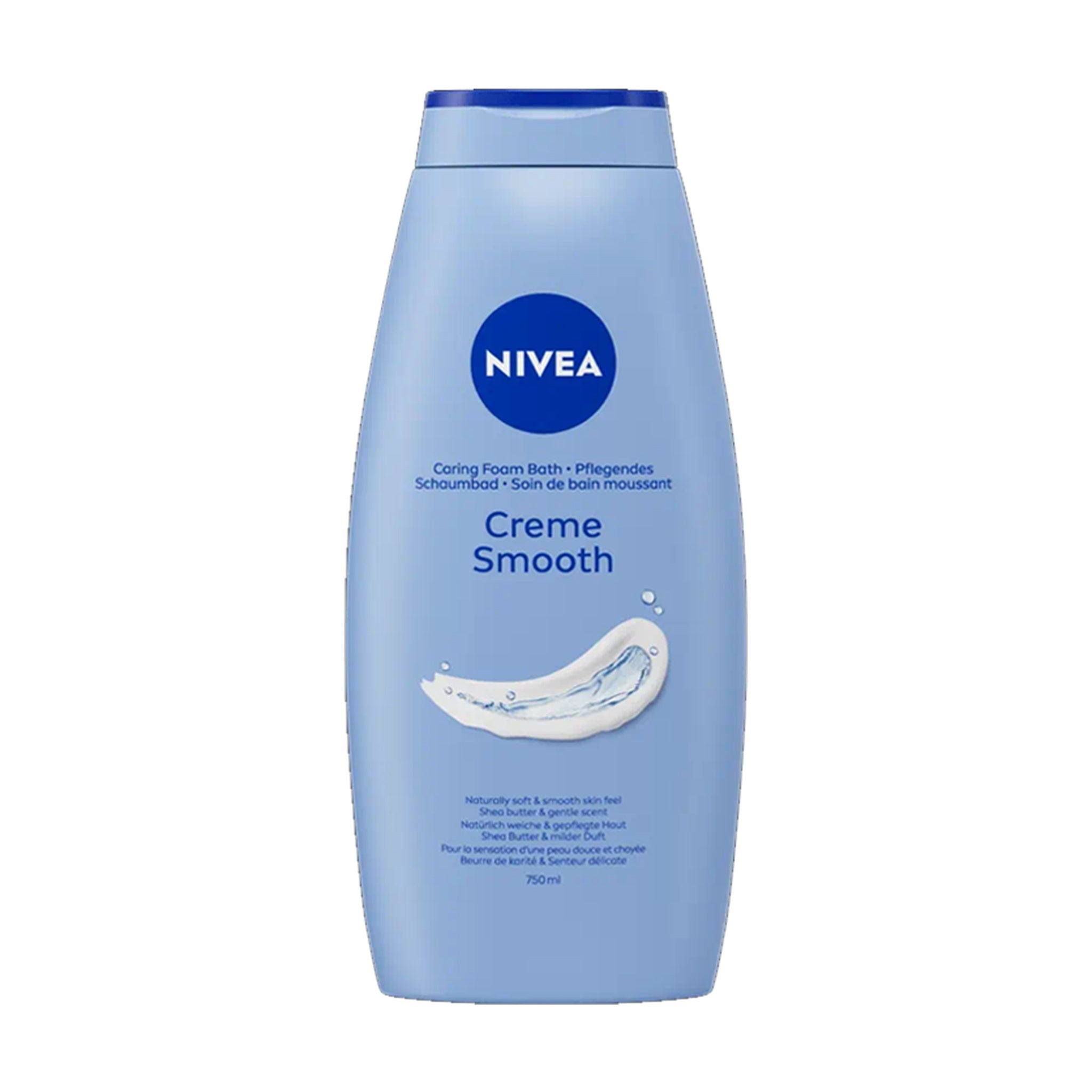 NIVEA BAGNOSCHIUMA CREMA SMOOTH 750 ML