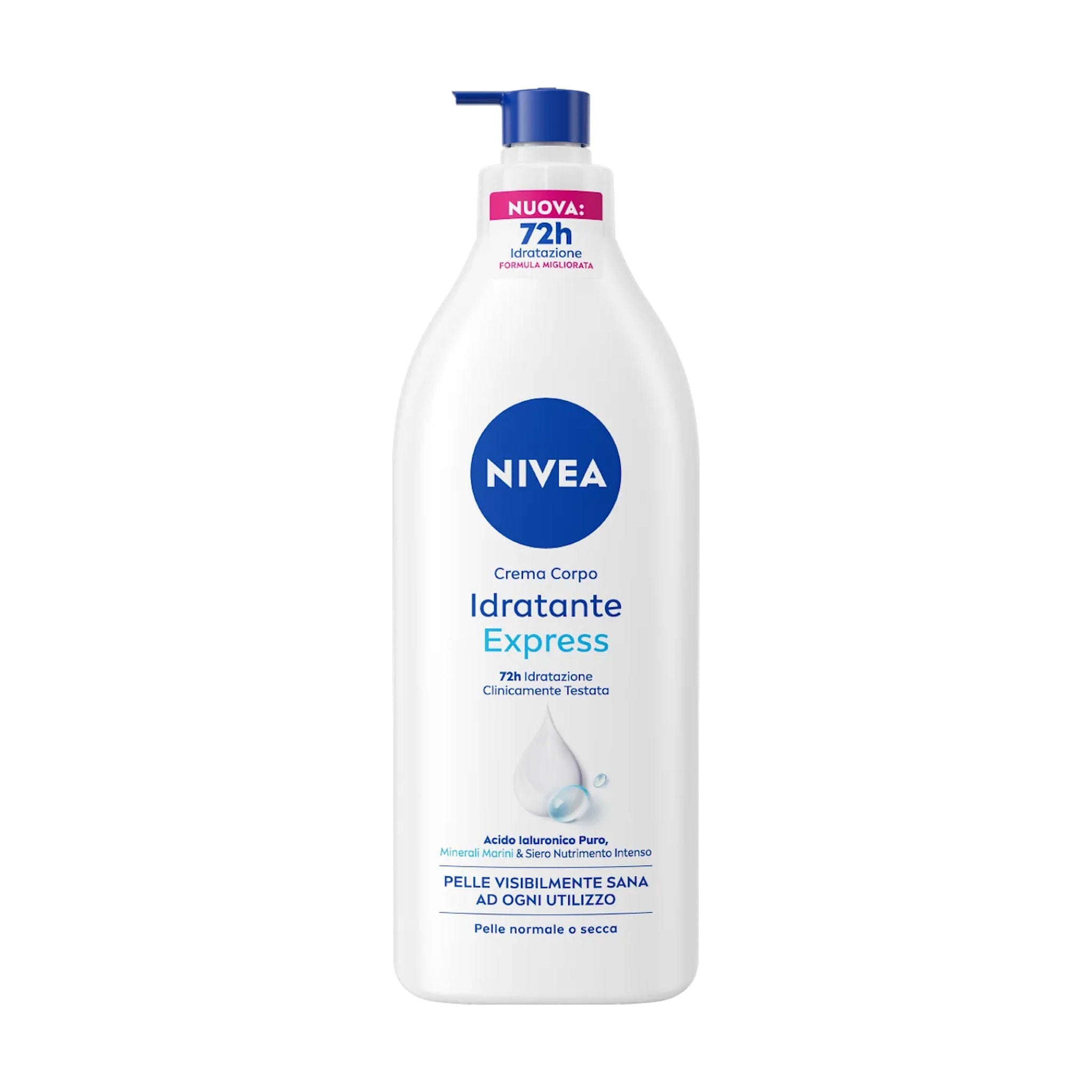 NIVEA BODY FLUIDA PUMP IDRATANTE EXPRESS 500 ML