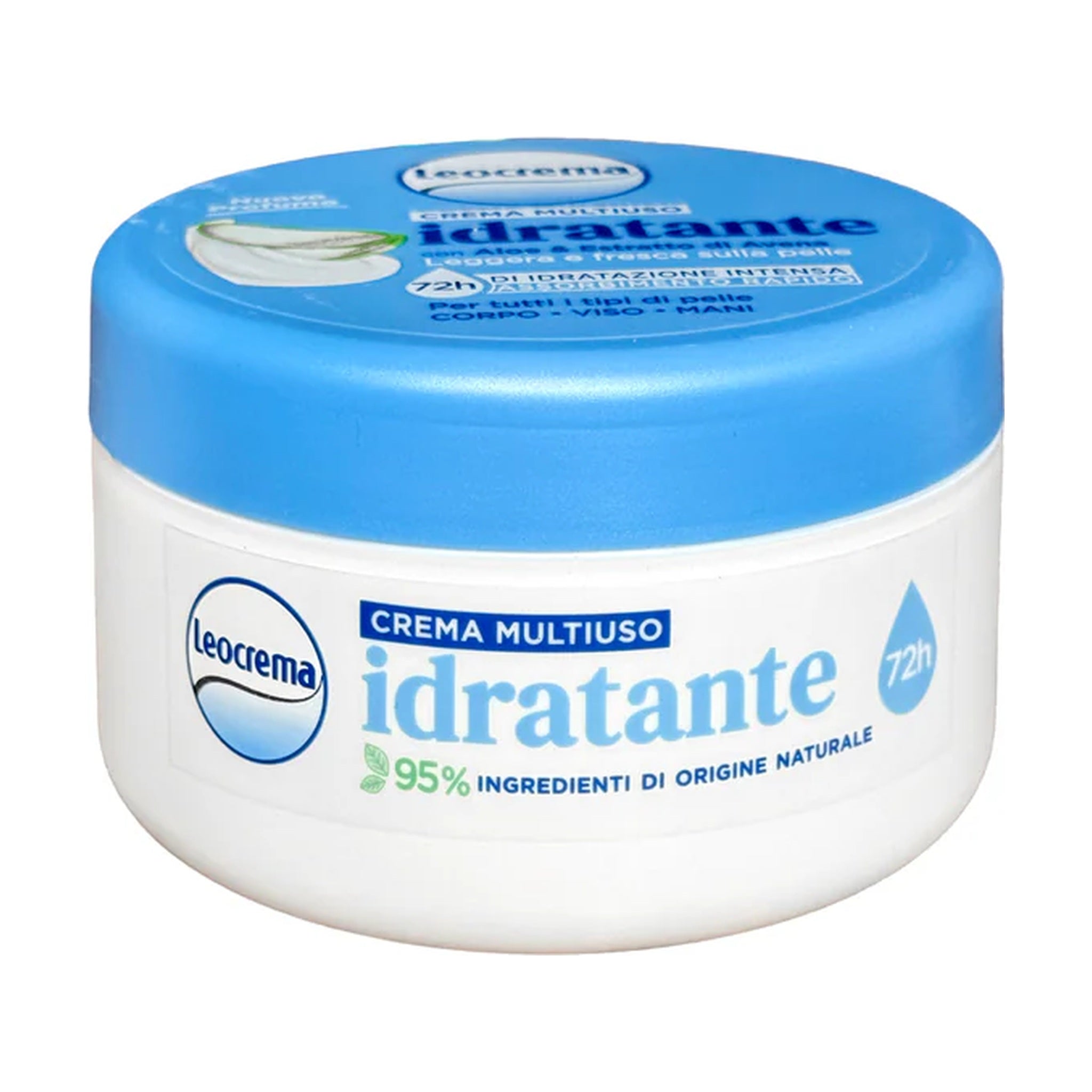 LEOCREMA CREMA MULTIUSO VASO IDRATANTE 200 ML