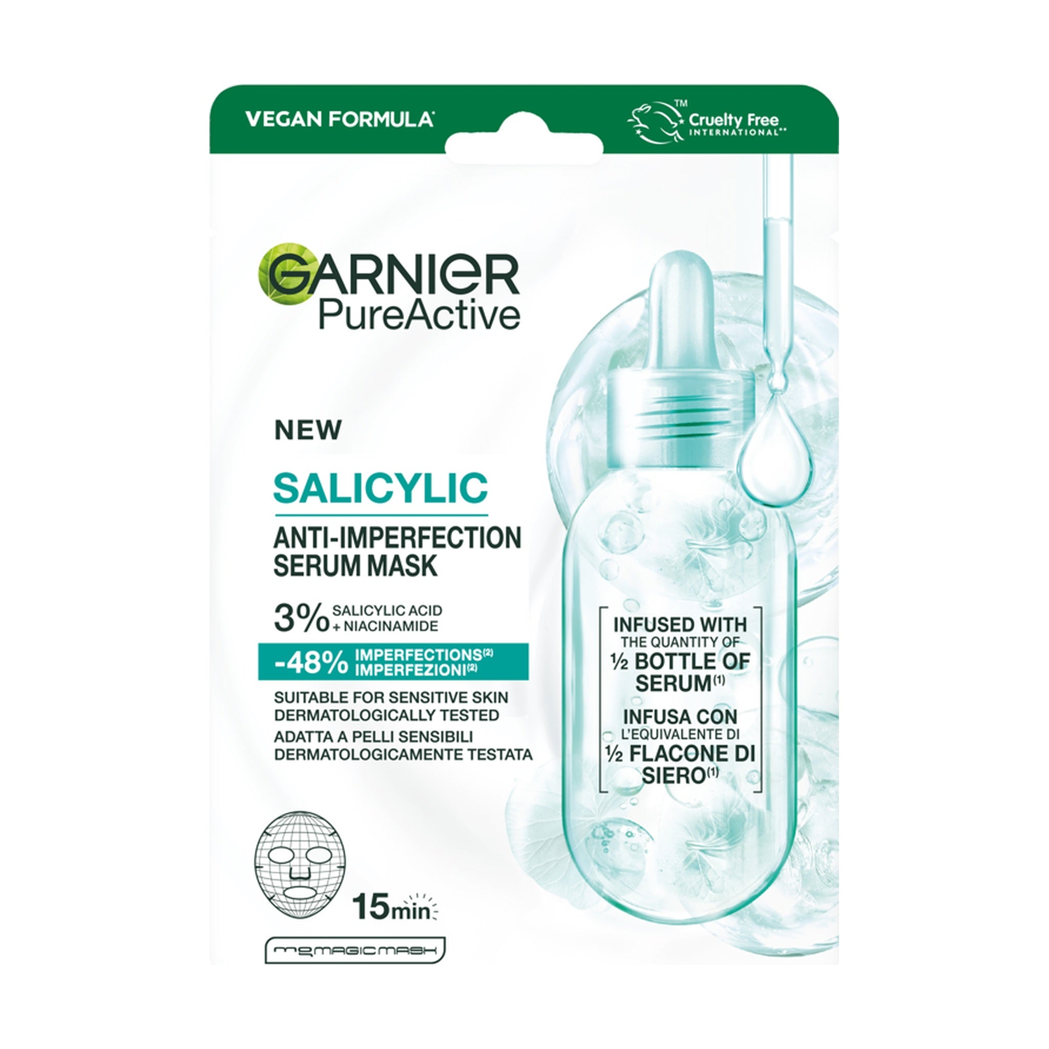 GARNIER PURE ACTIVE MASCHERA SALICYLIC
