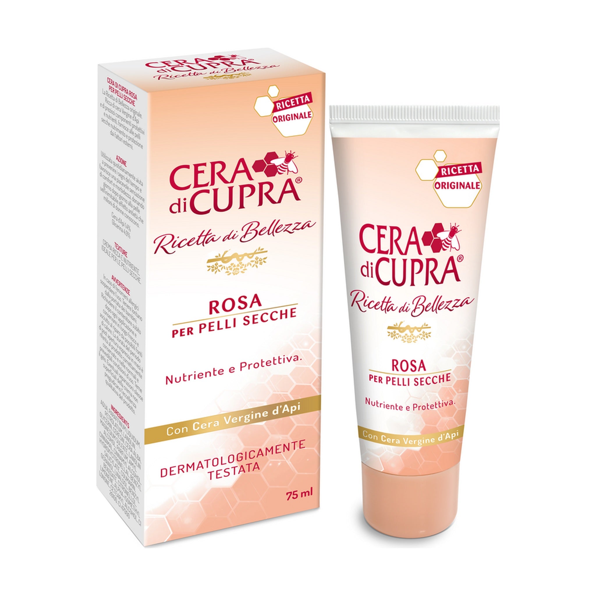 CERA DI CUPRA CREMA ROSA DRY SKIN 75 ML