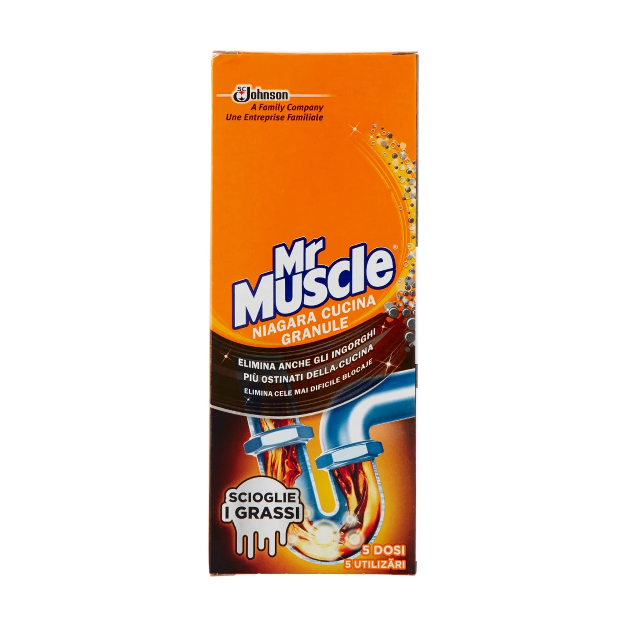 MR MUSCLE GRANULI SCIOGLI GRASSO 5 DOSI 250 GR