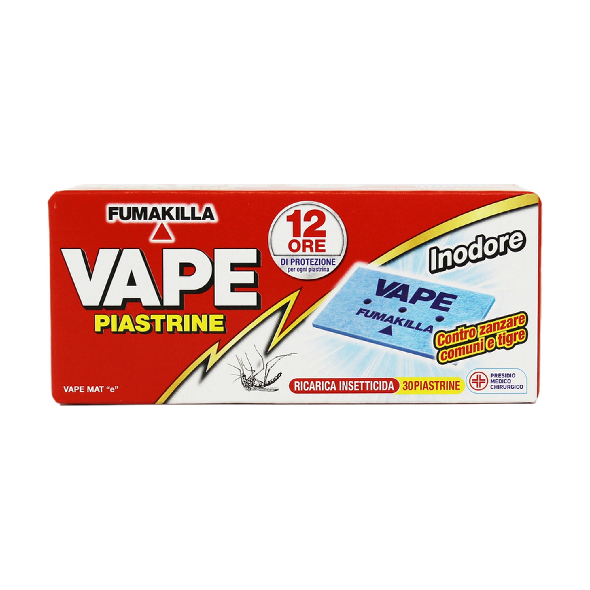 VAPE PIASTRINE ANTIZANZARE INODORE 30 PZ