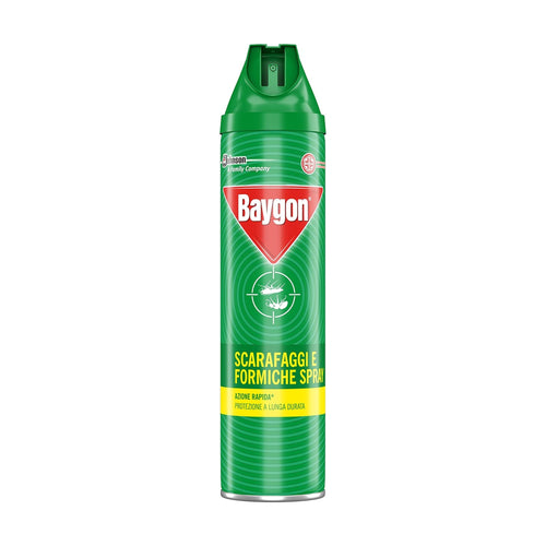 BAYGON INSETTICIDA SPRAY SCARAFAGGI E FORMICHE 400 ML