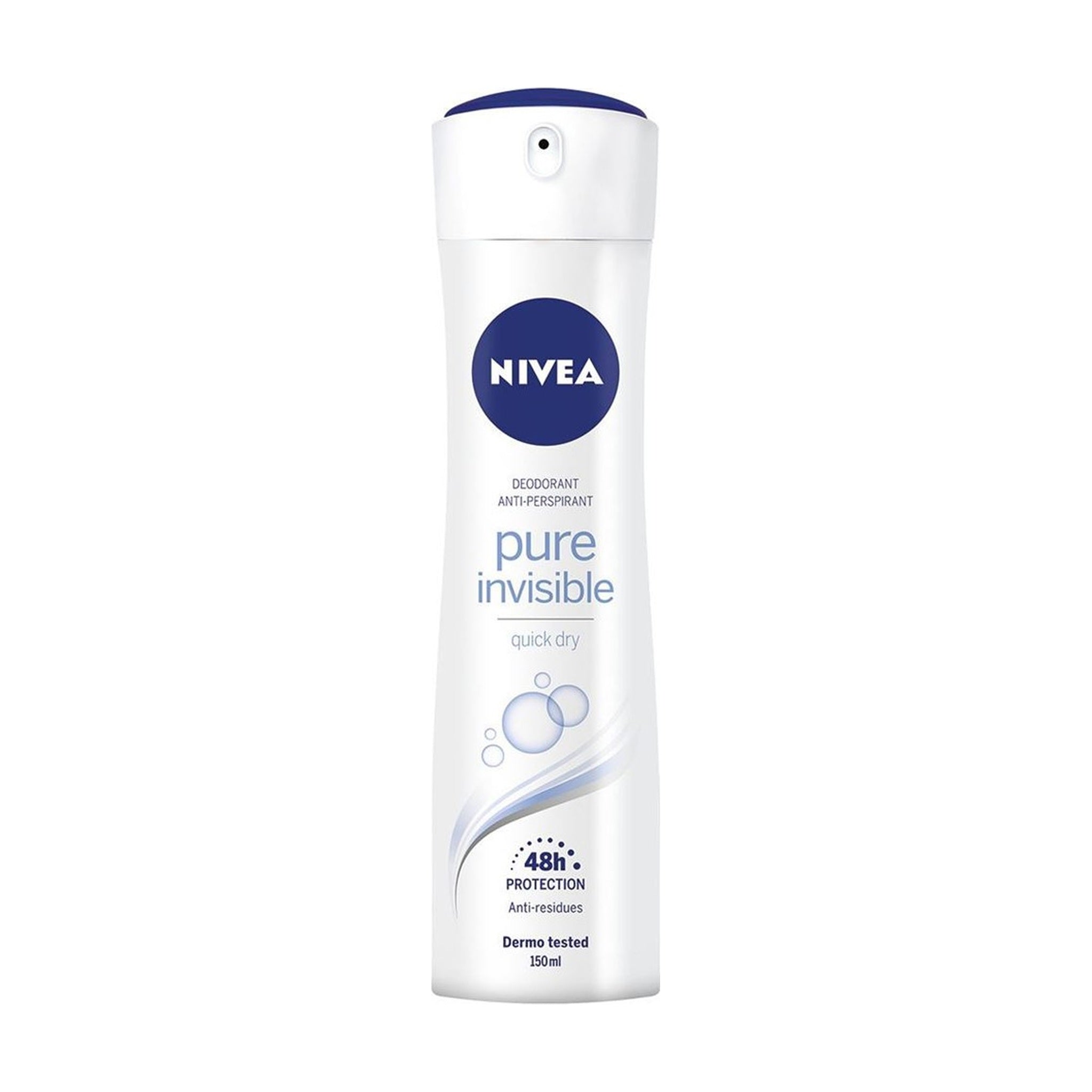 NIVEA DEO SPRAY PURE INVISIBLE 150 ML