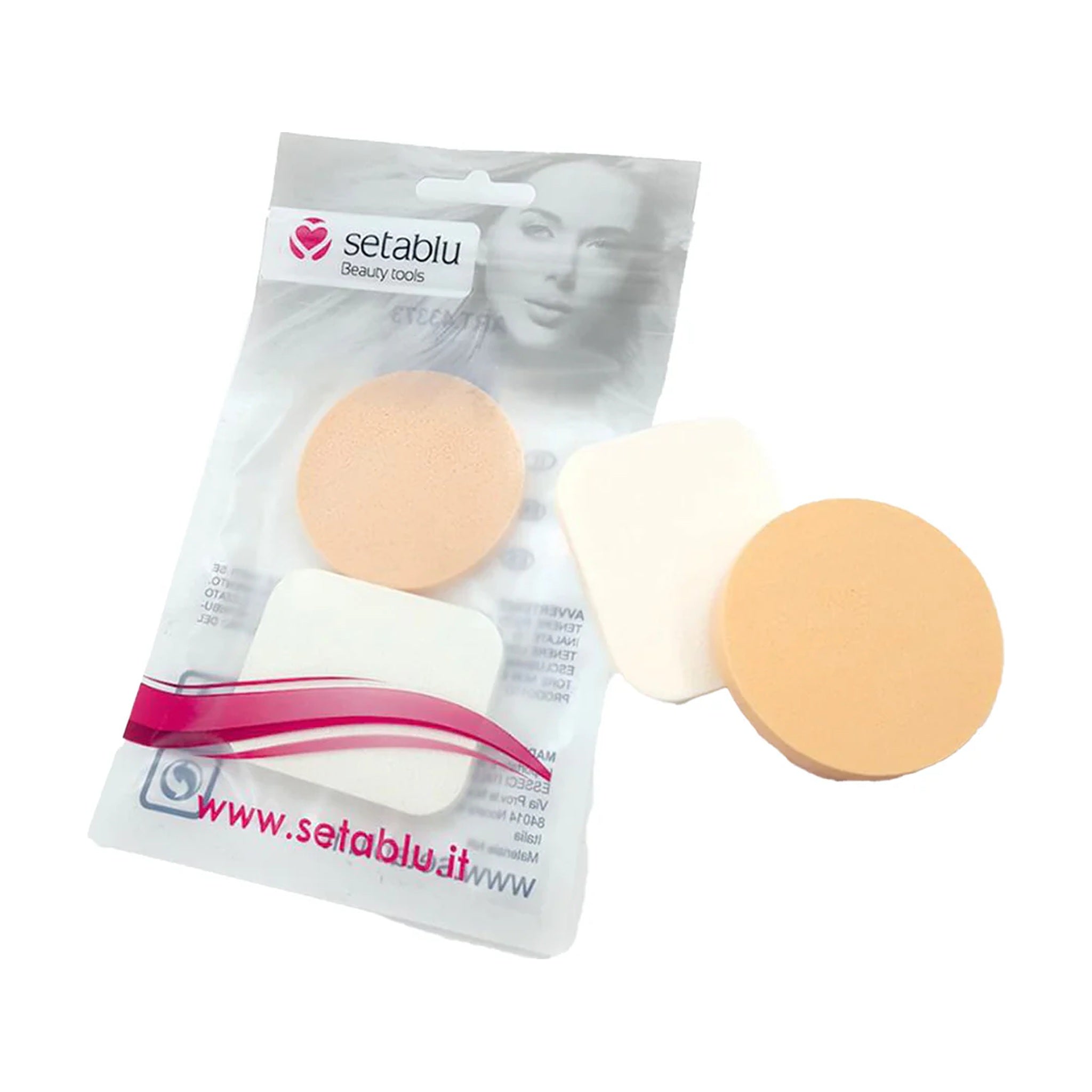 SETABLU COPPIA SPUGNETTE PER FONDOTINTA