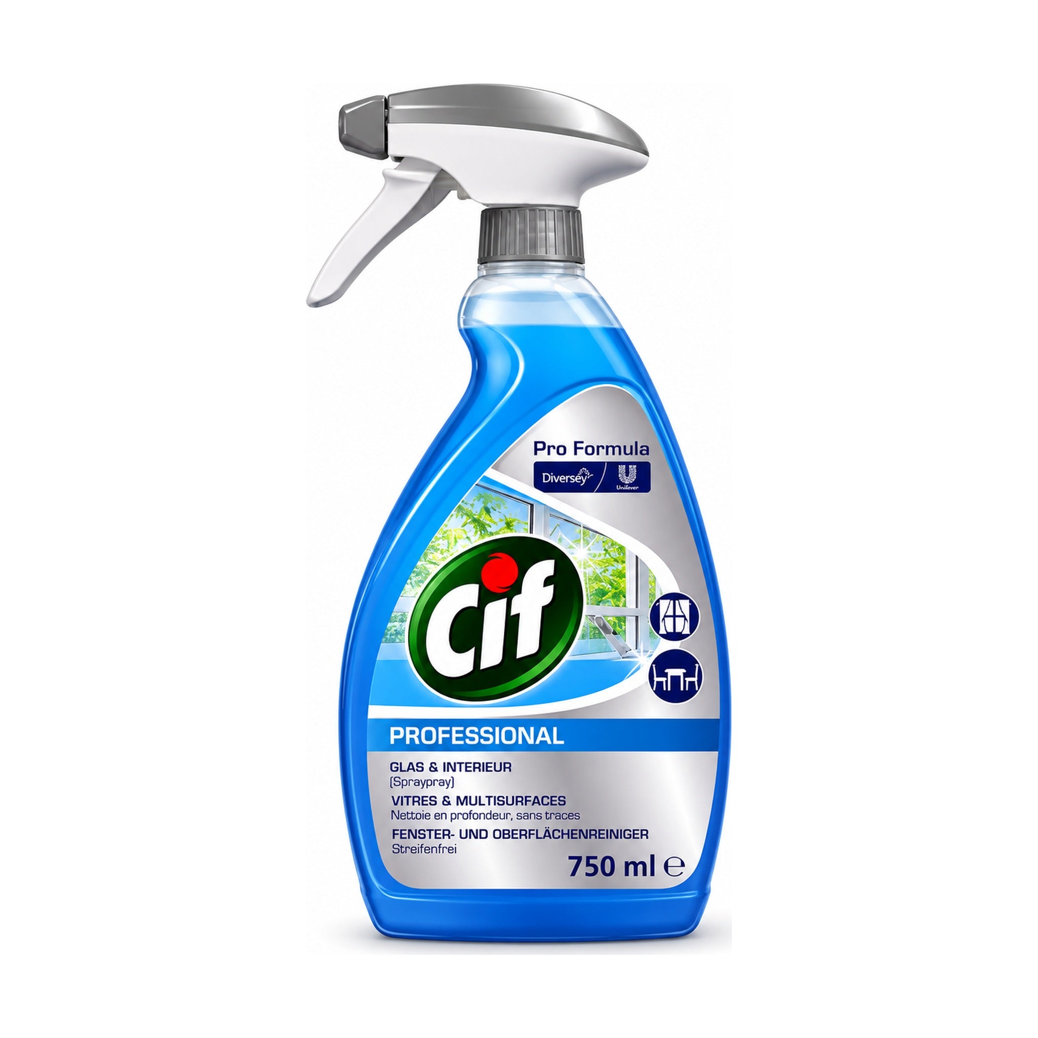 CIF PROFESSIONAL VETRI 750 ML