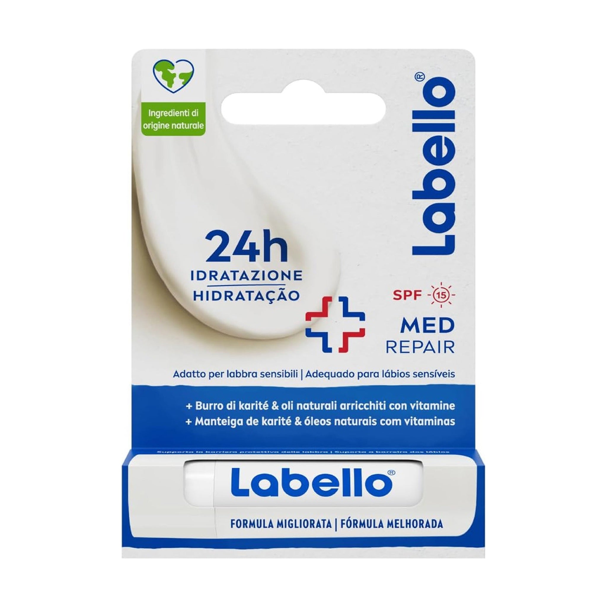 LABELLO BURRO LABBRA MED REPAIR SPF 4,8 GR