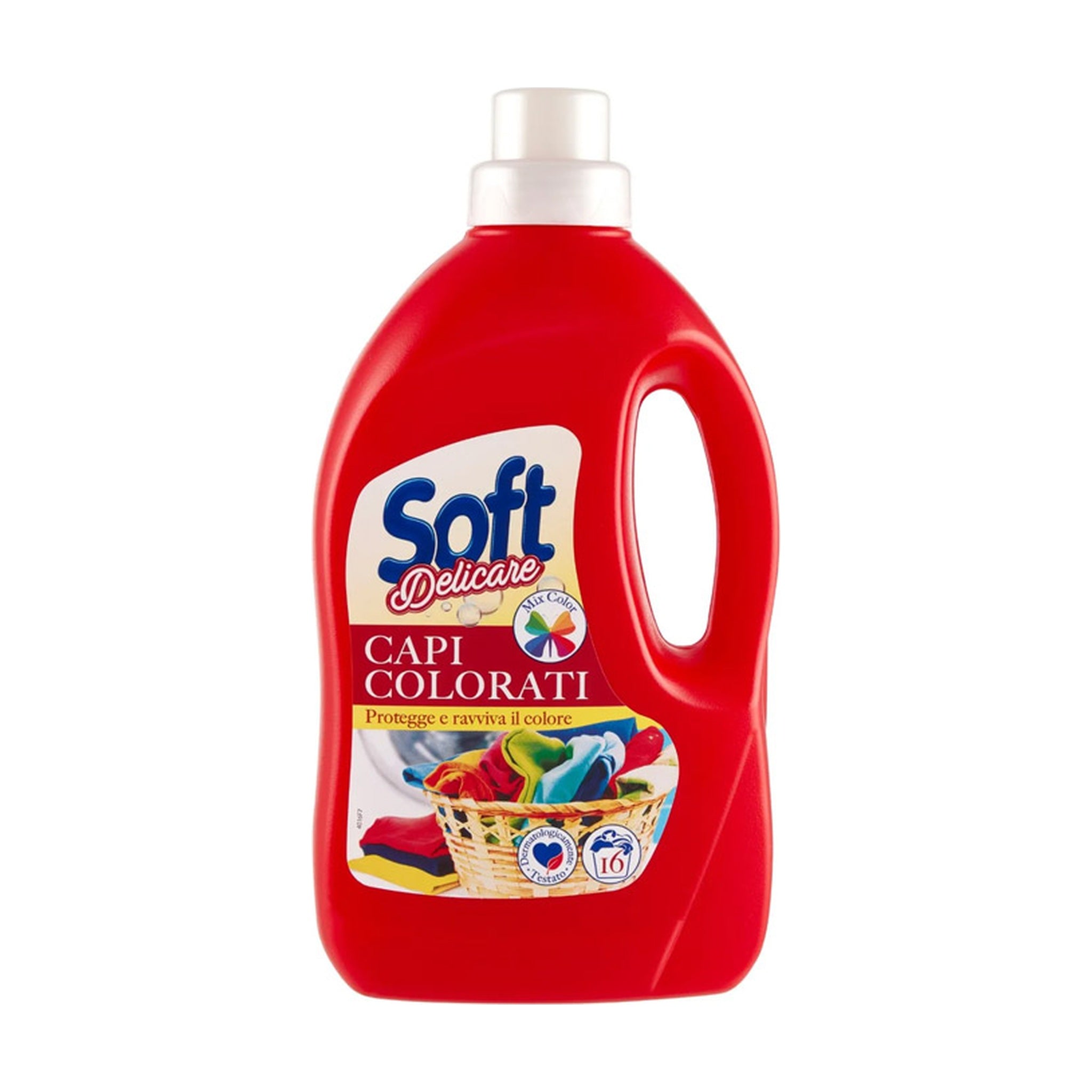 SOFT DELICARE CAPI COLORATI 16 LAVAGGI