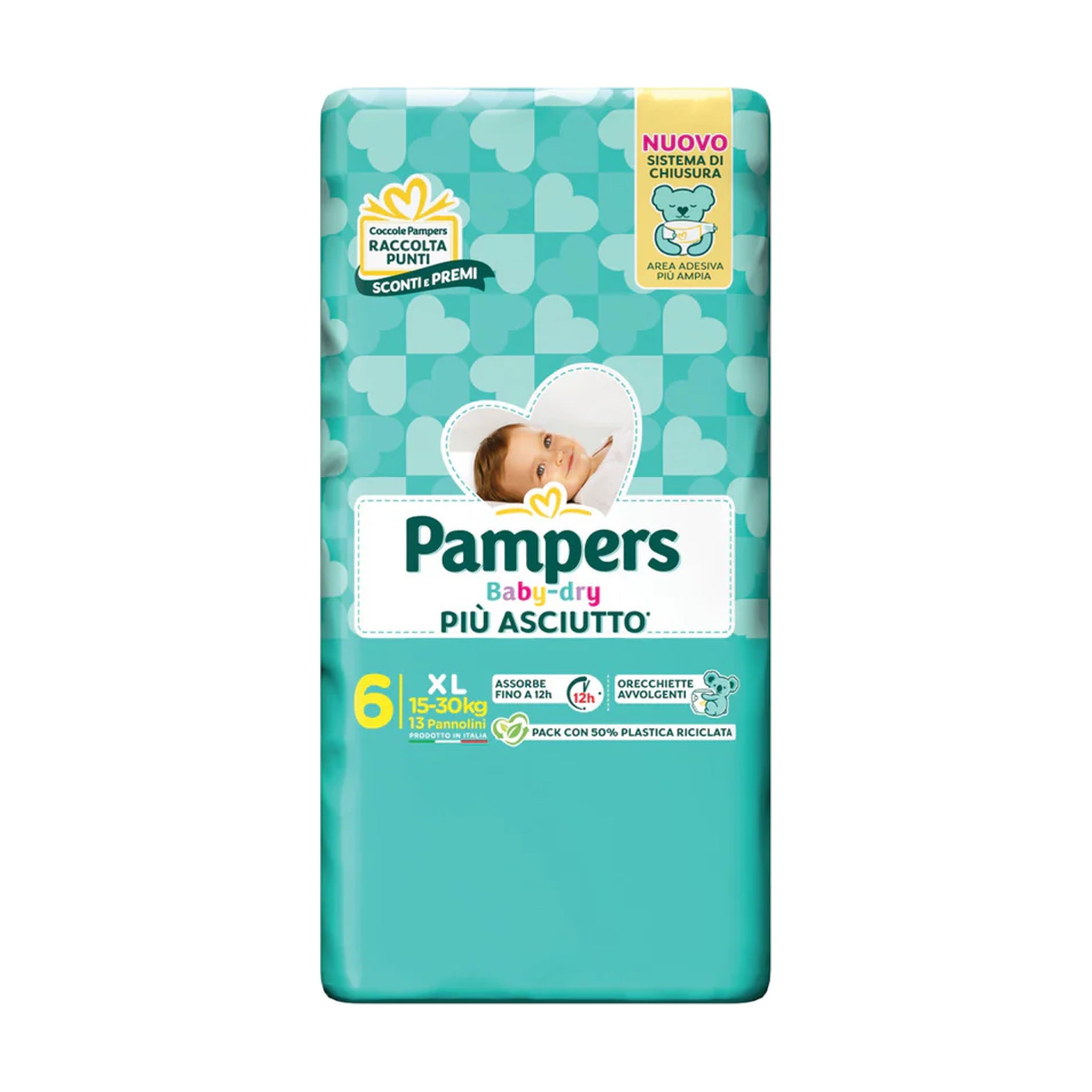 PAMPERS BABY DRY 6 15- 13PZ 30 KG