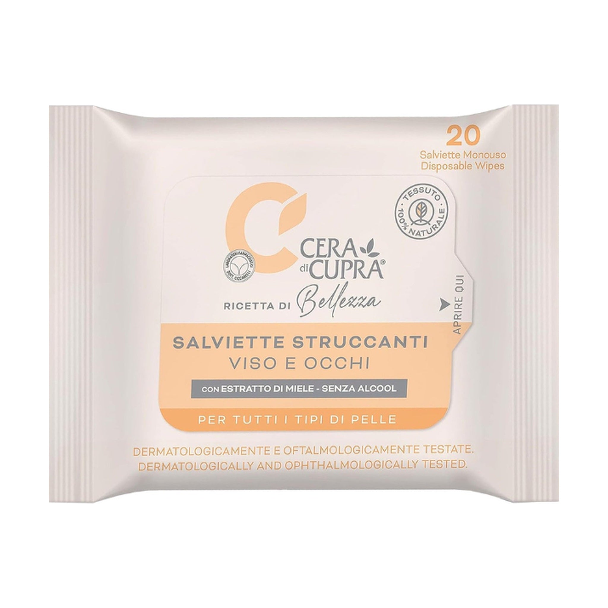CERA DI CUPRA SALVIETTINE STRUCCANTI X20PZ