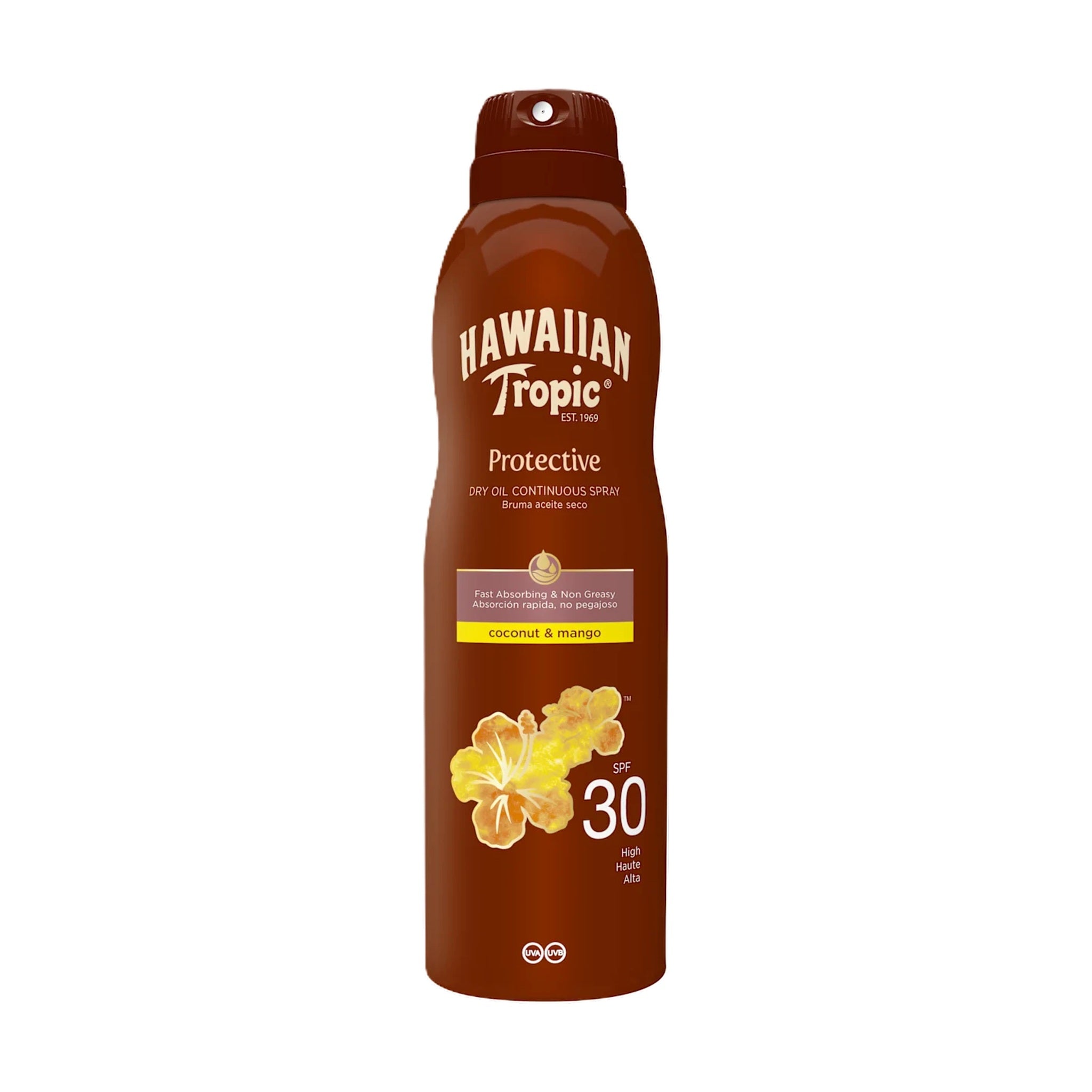 HAWAIIAN TROPIC PROTEZIONE SOLARE SPRAY SPF30 180 ML