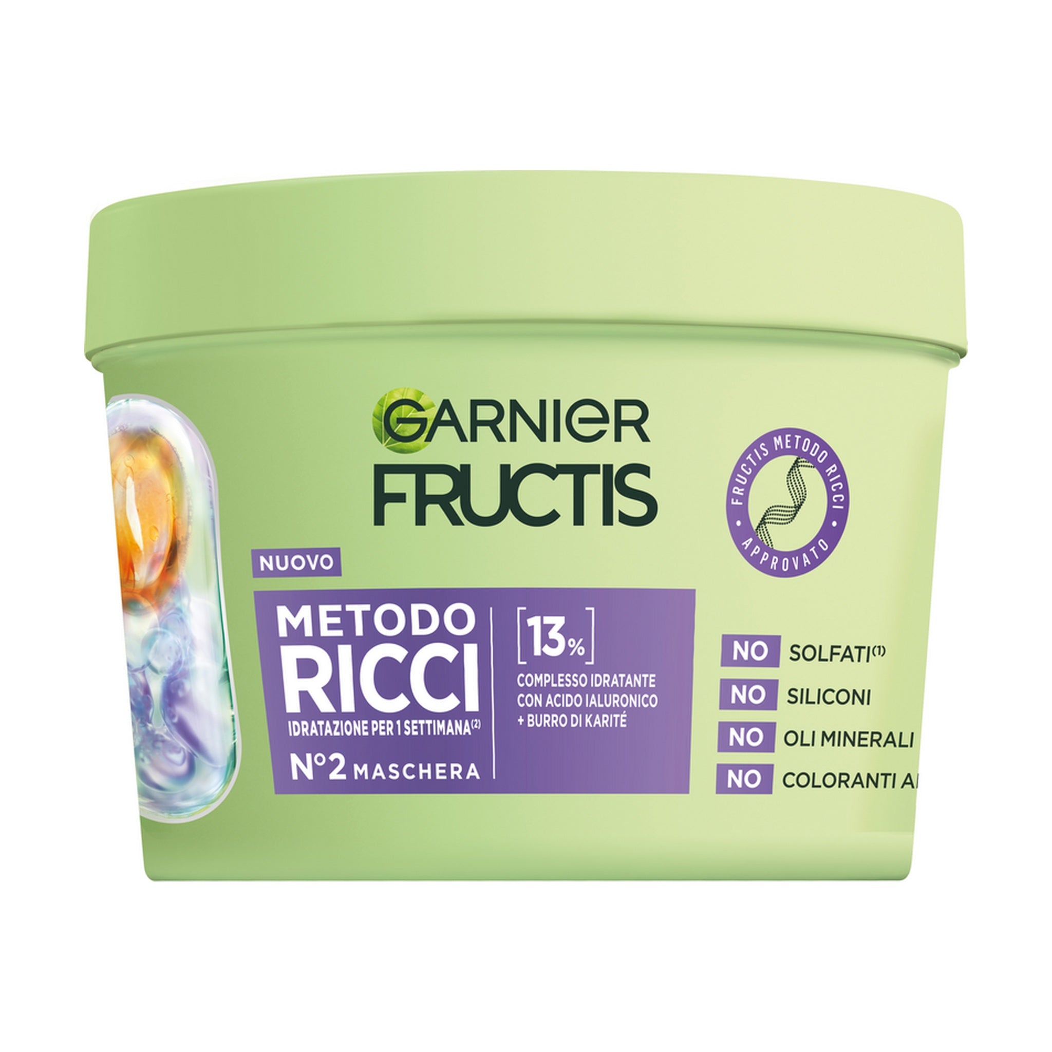 FRUCTIS MASCHERA METODO RICCI 370 ML