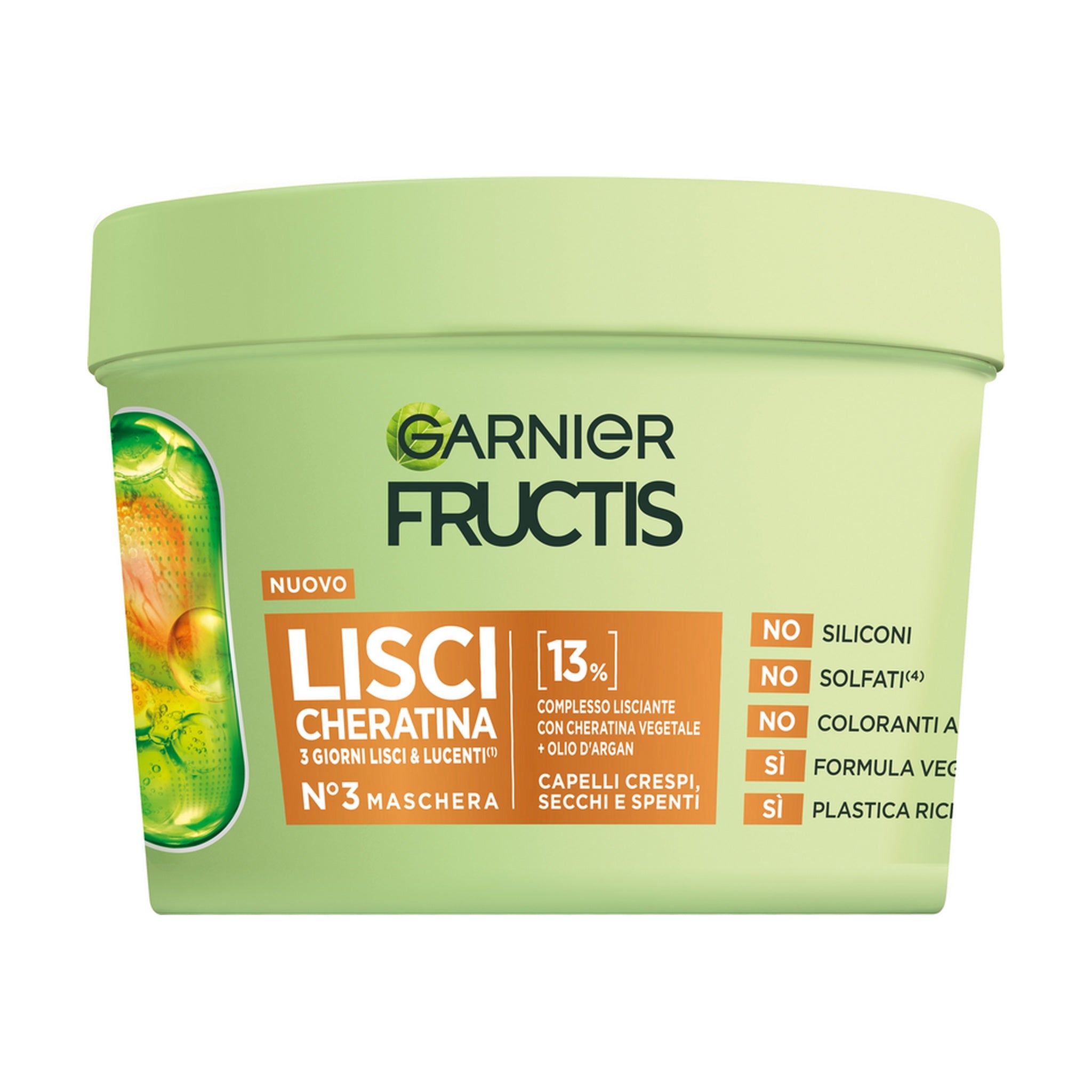 FRUCTIS MASCHERA LISCIO CHERATINA 370 ML