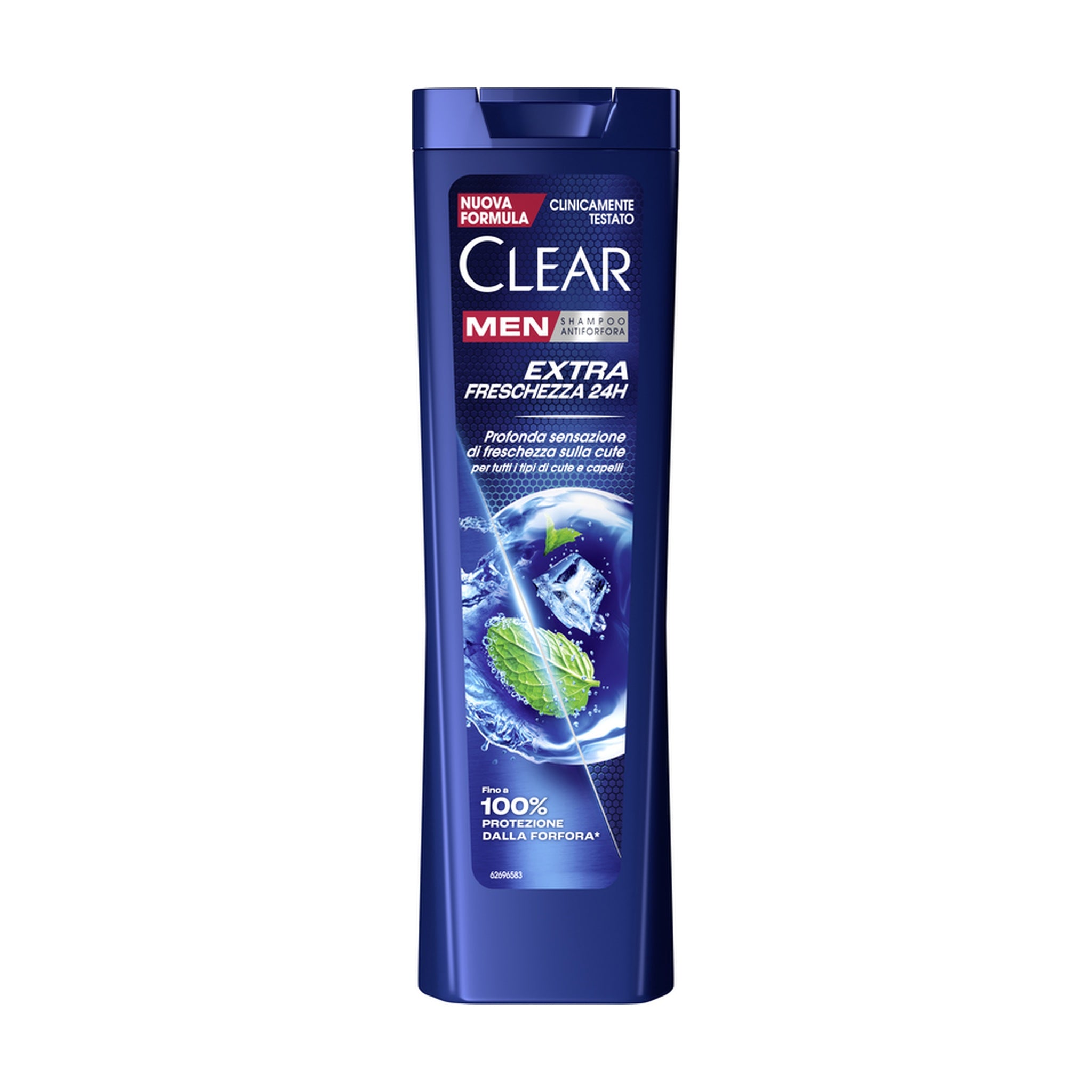 CLEAR SHAMPOO MEN EXTRA FRESCHEZZA 24H 225 ML