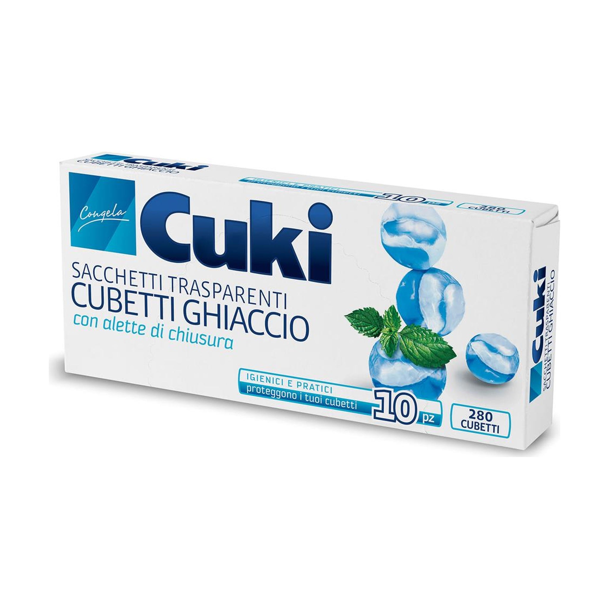 CUKI CUBETTI GHIACCIO X10PZ