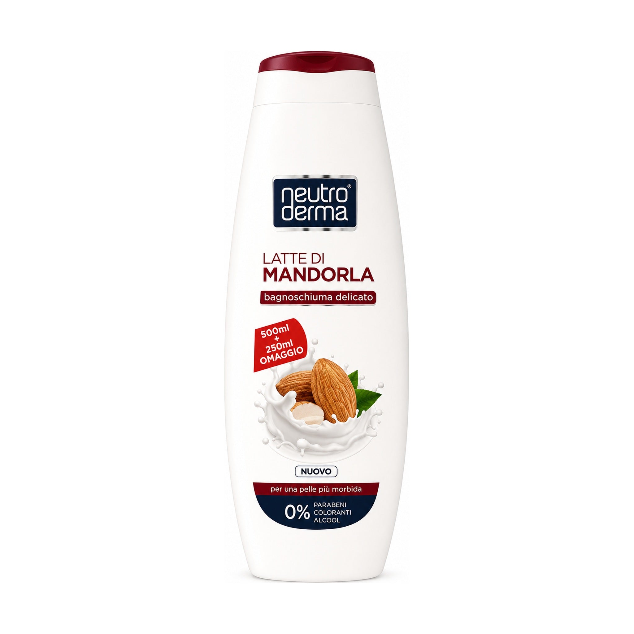 NEUTRO DERMA BAGNOSCHIUMA MANDORLA 750 ML