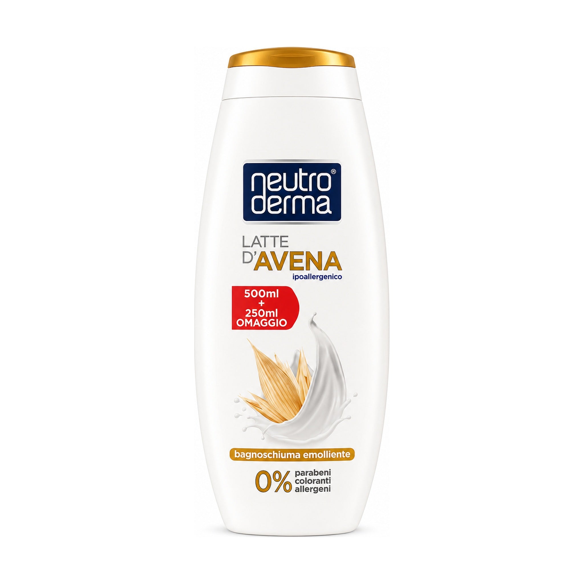 NEUTRO DERMA BAGNOSCHIUMA AVENA 750 ML