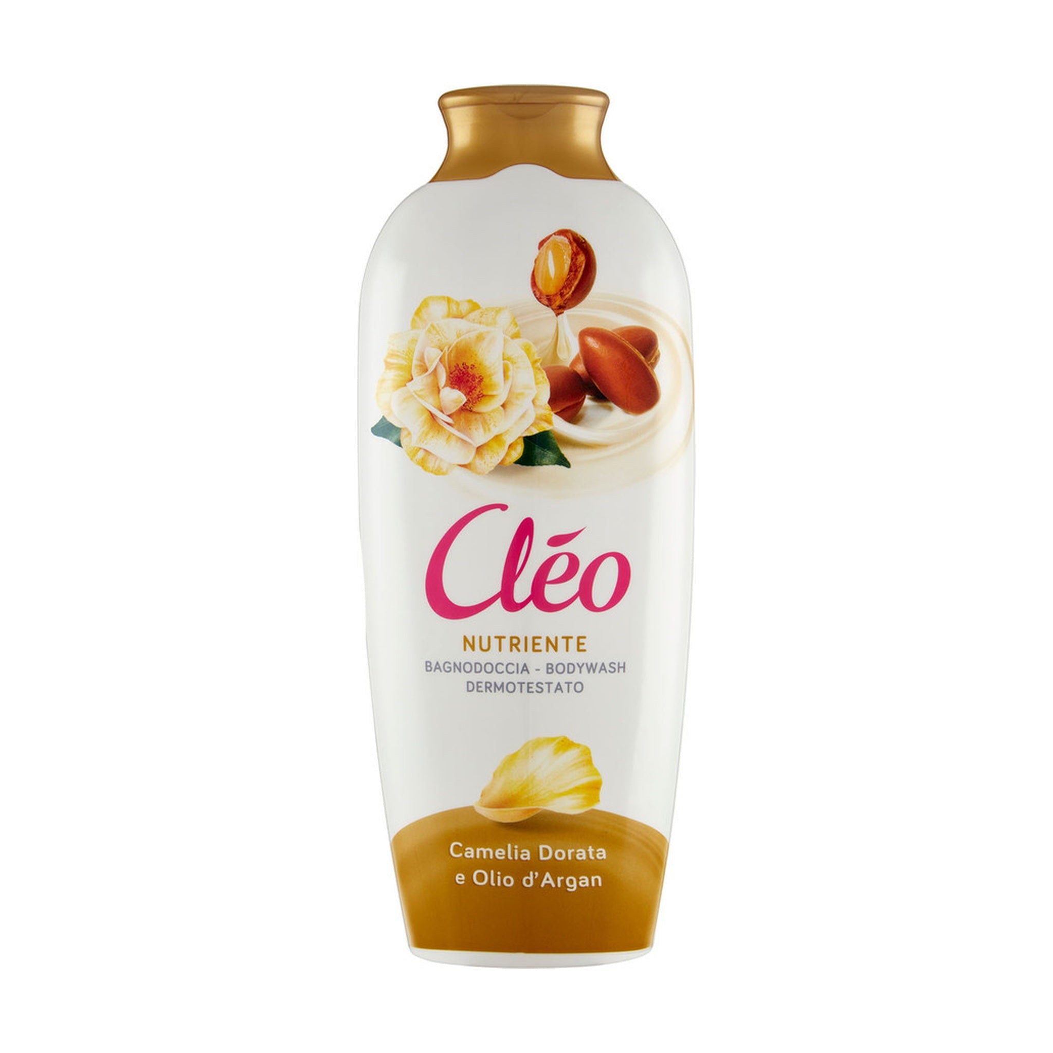 CLEO BAGNOSCHIUMA DORATA E OLIO DI ARGAN 750 ML