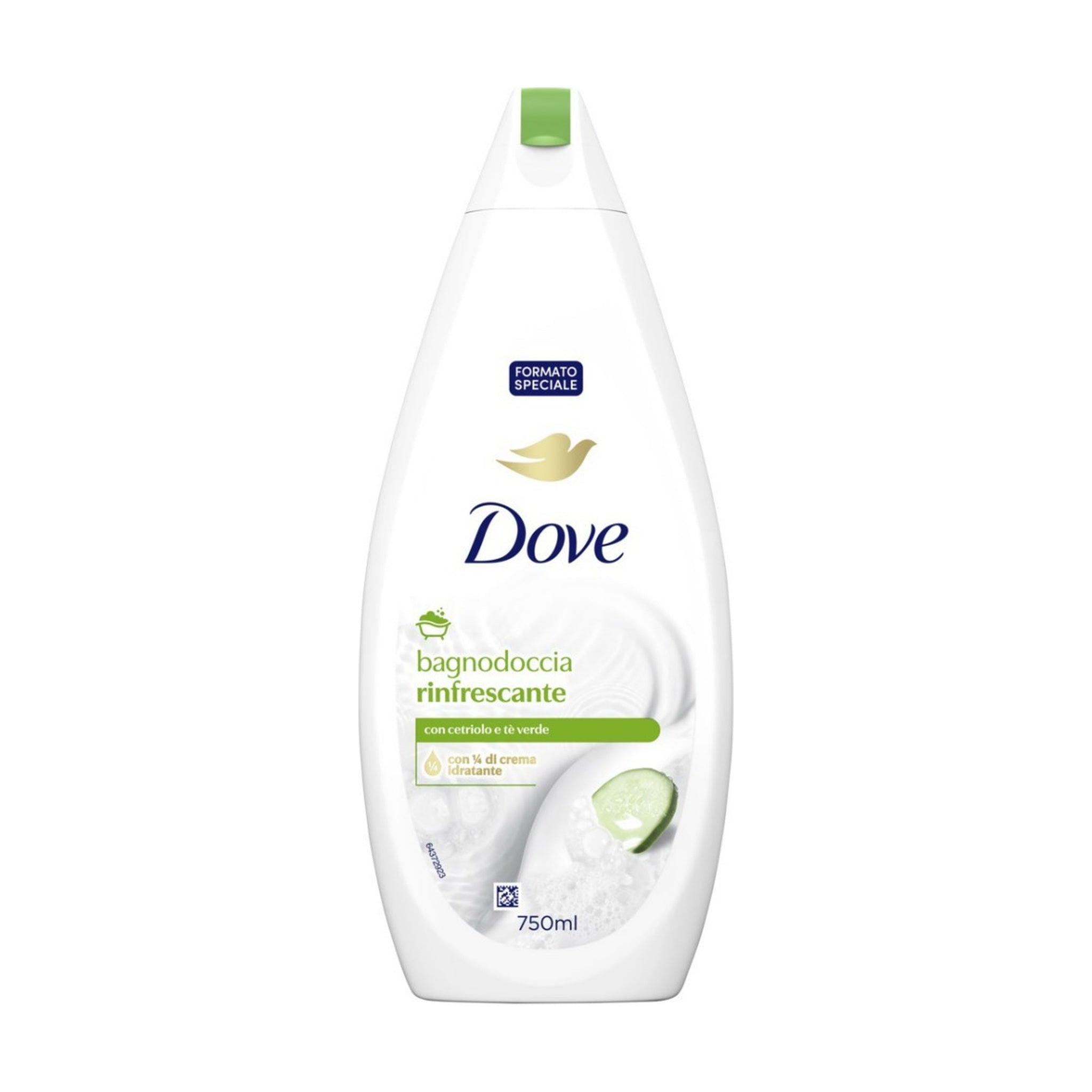 DOVE BAGNOSCHIUMA GO FRESH CETRIOLO 750 ML