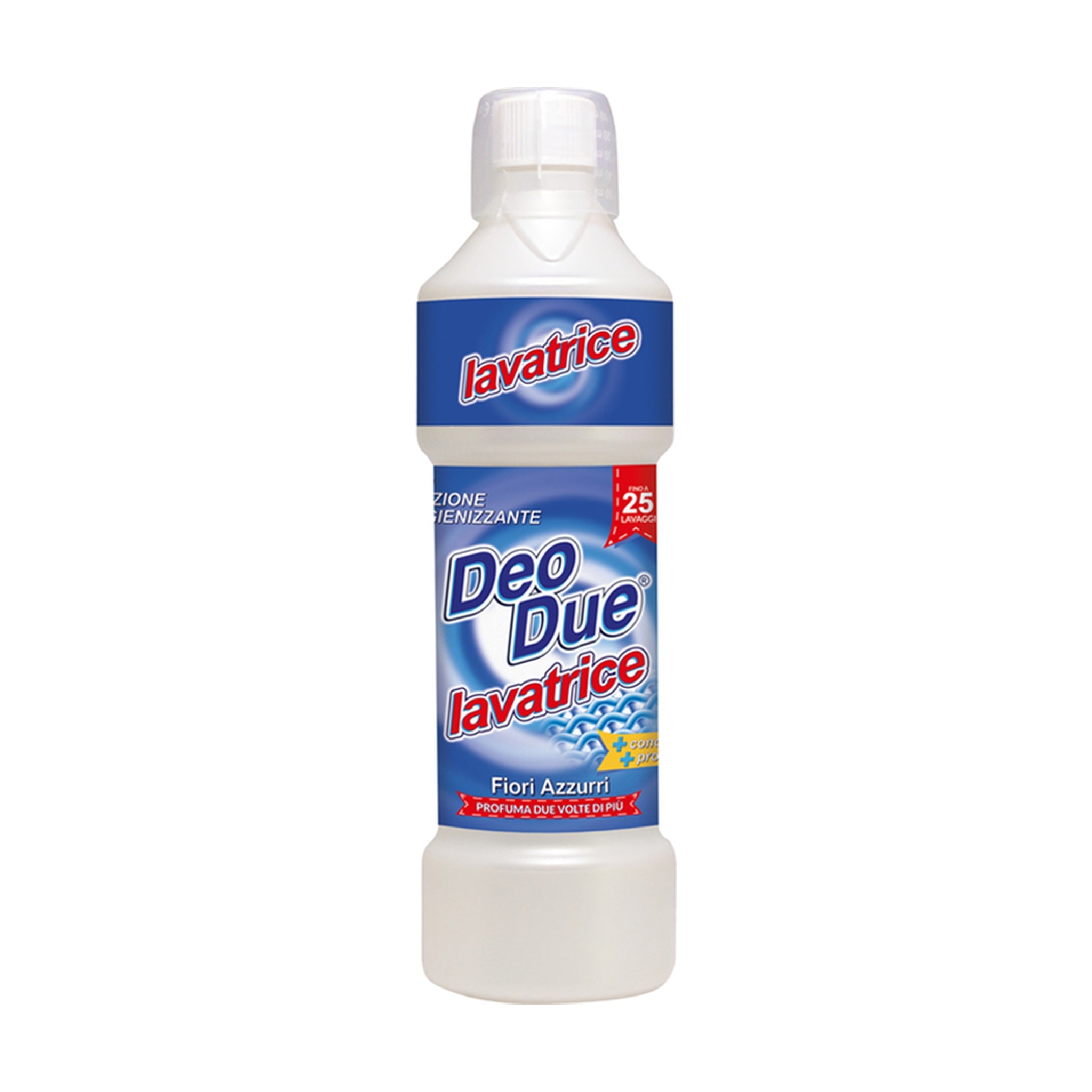 DEO DUE LAVATRICE FIORI AZZURRI