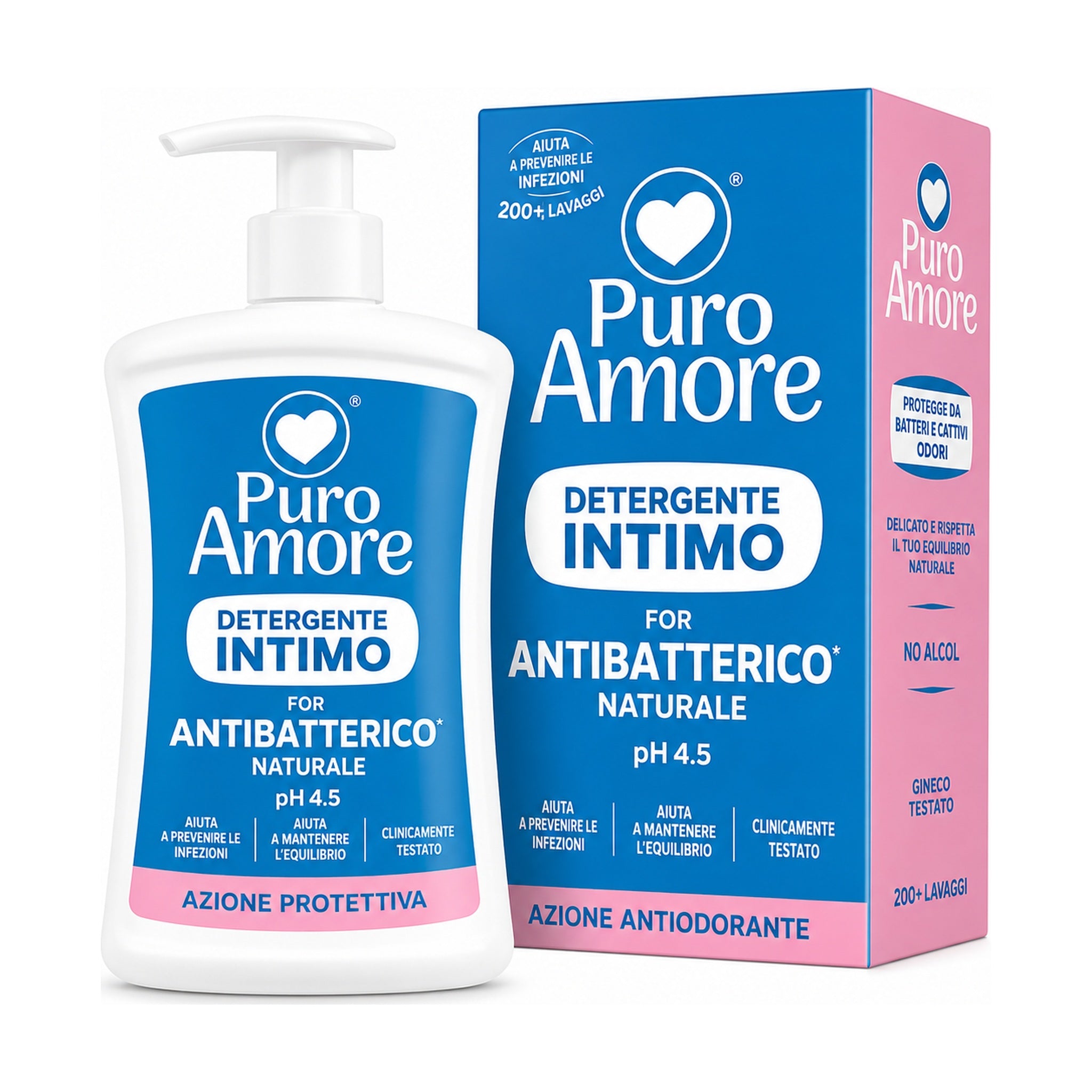 PURO AMORE INTIMO ANTIBATERICO 250 ML