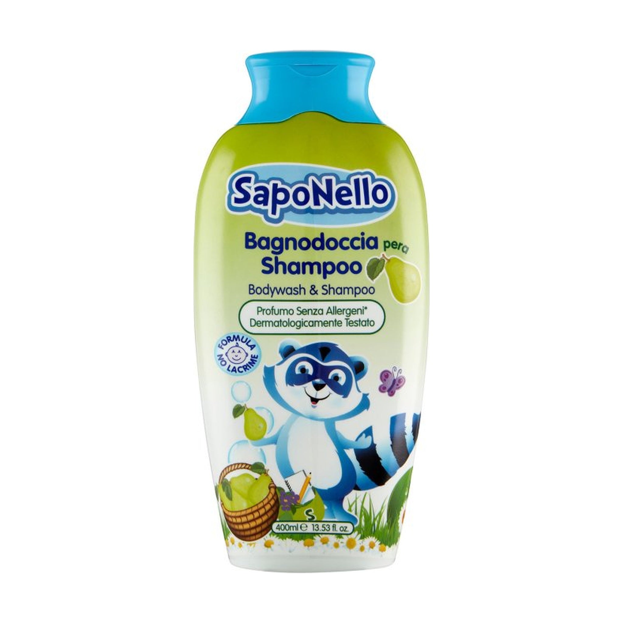 SAPONELLO DOCCIA SHAMPOO PERA 400 ML