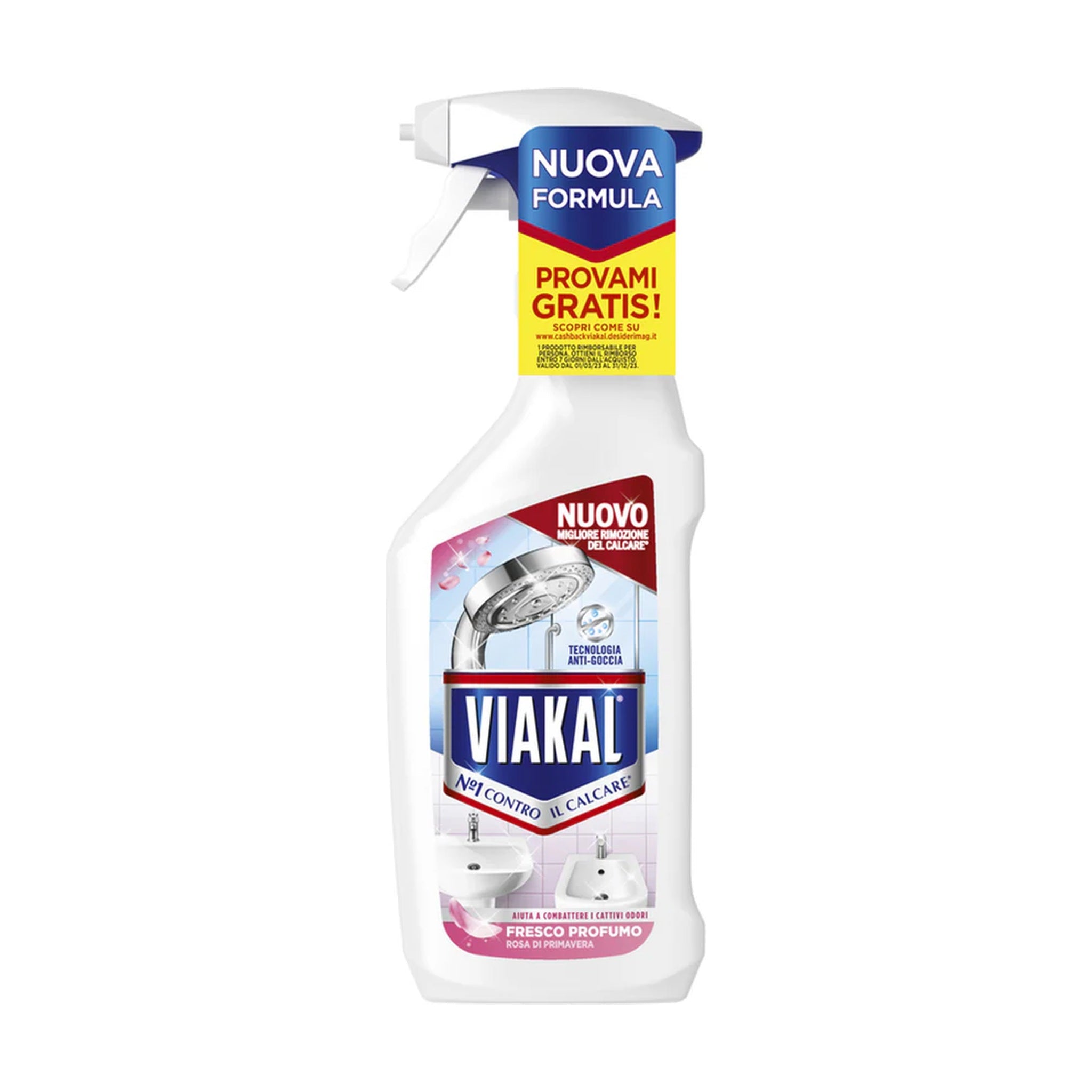 VIAKAL ANTICALCARE SPRAY FRESCO PROFUMO 470 ML