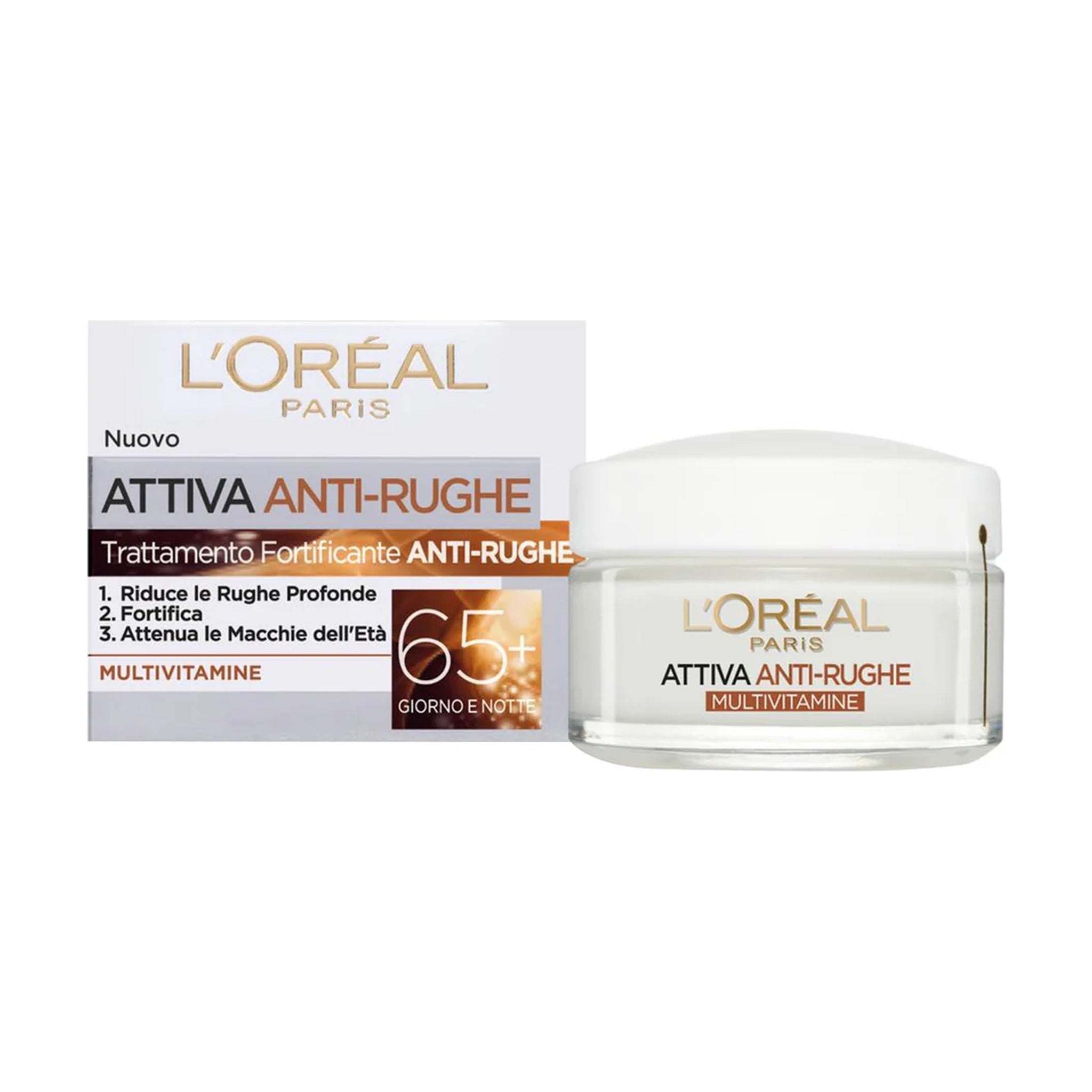L’OREAL CREMA VISO ANTI-RUGHE 65+ 50 ML