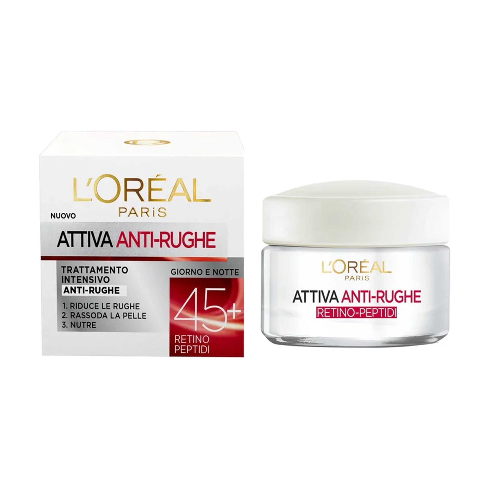 L’OREAL CREMA VISO ANTI-RUGHE 45+ 50 ML