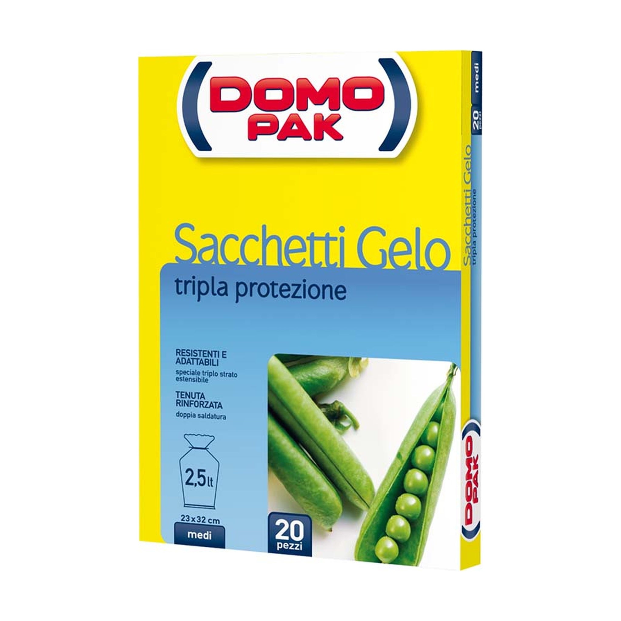 DOMO PAK SACCHI GELO MEDIO 20PZ