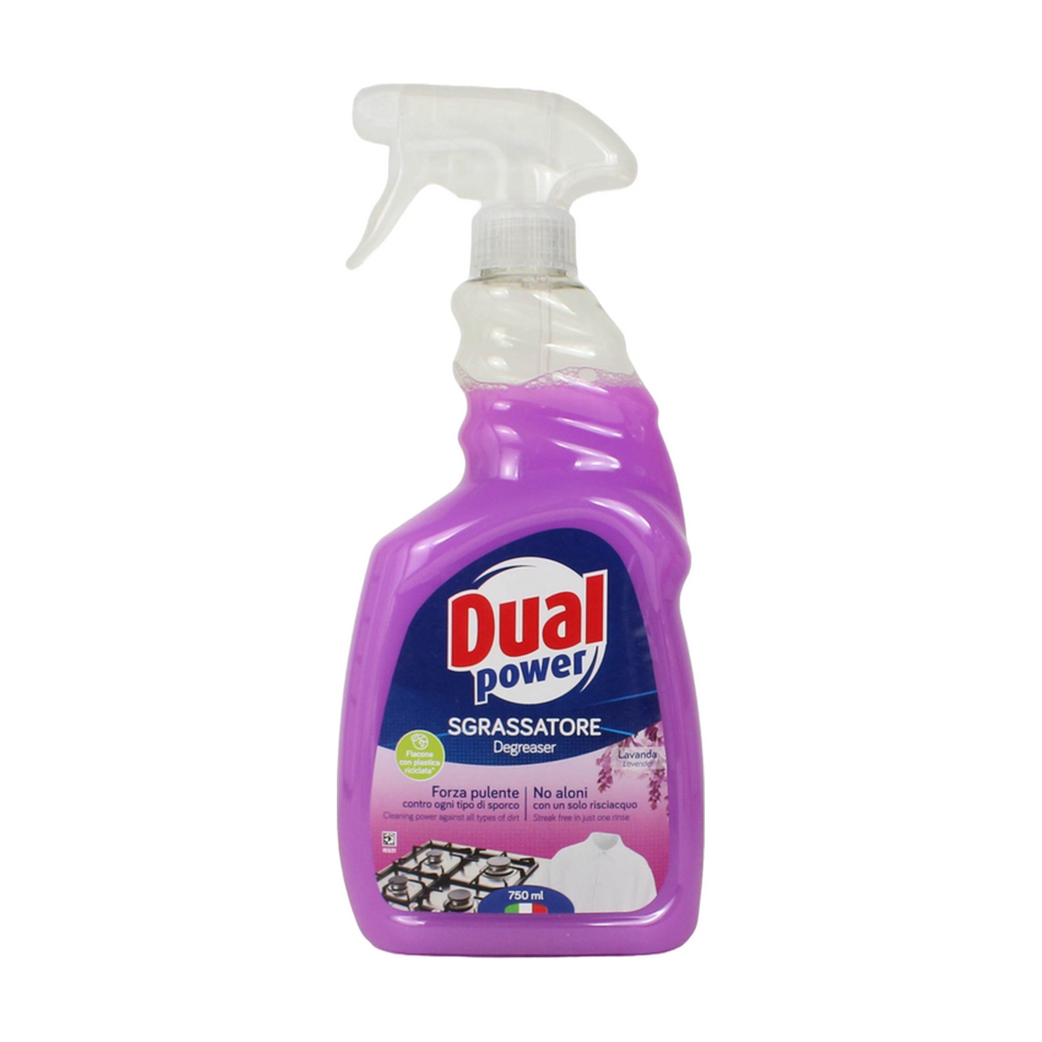 DUAL SGRASSATORE COMPLETO LAVANDA 750 ML