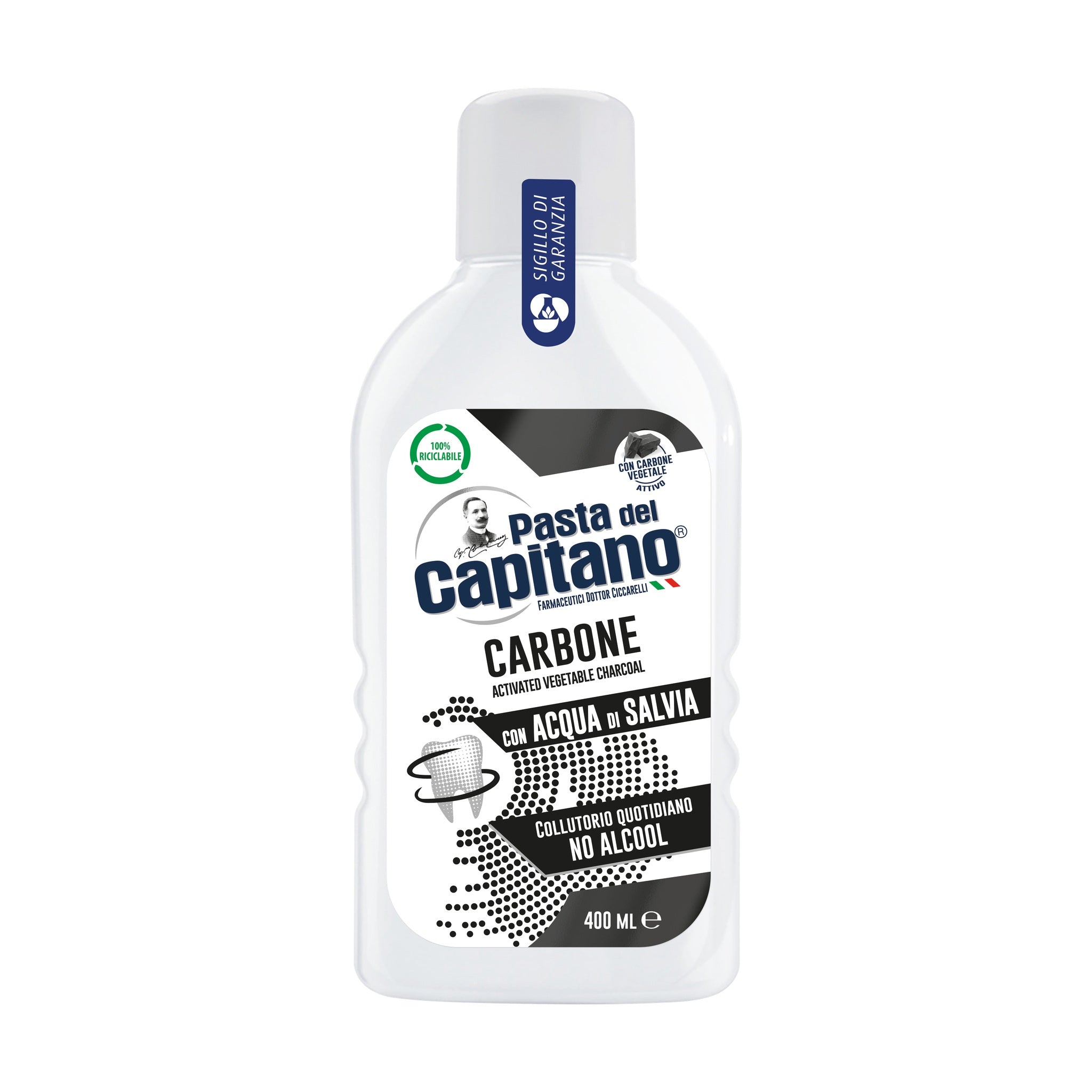 CAPITANO COLLUTORIO CARBONE 400 ML