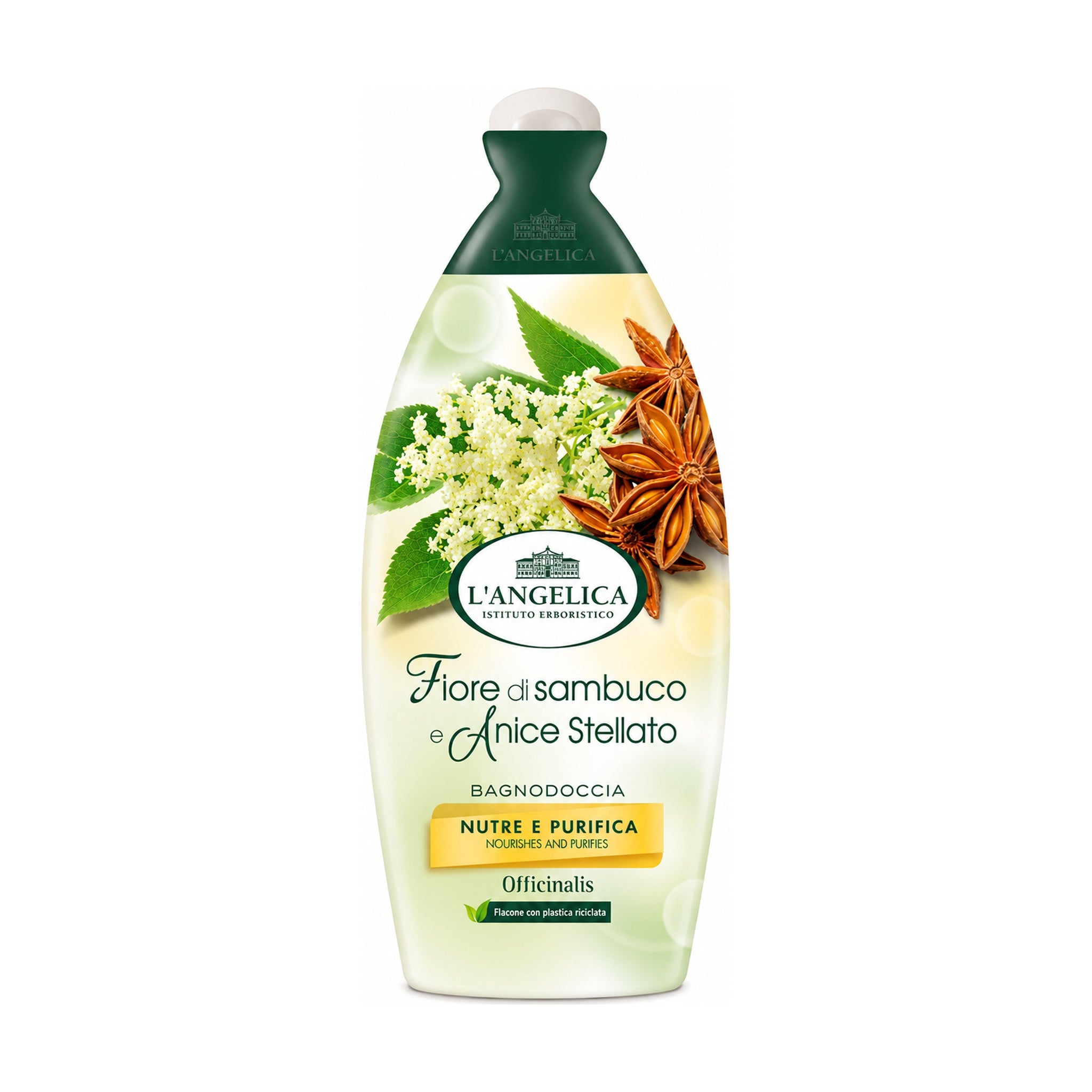 L’ANGELICA BAGNOSCHIUMA ANICE E SAMBUCO 500 ML