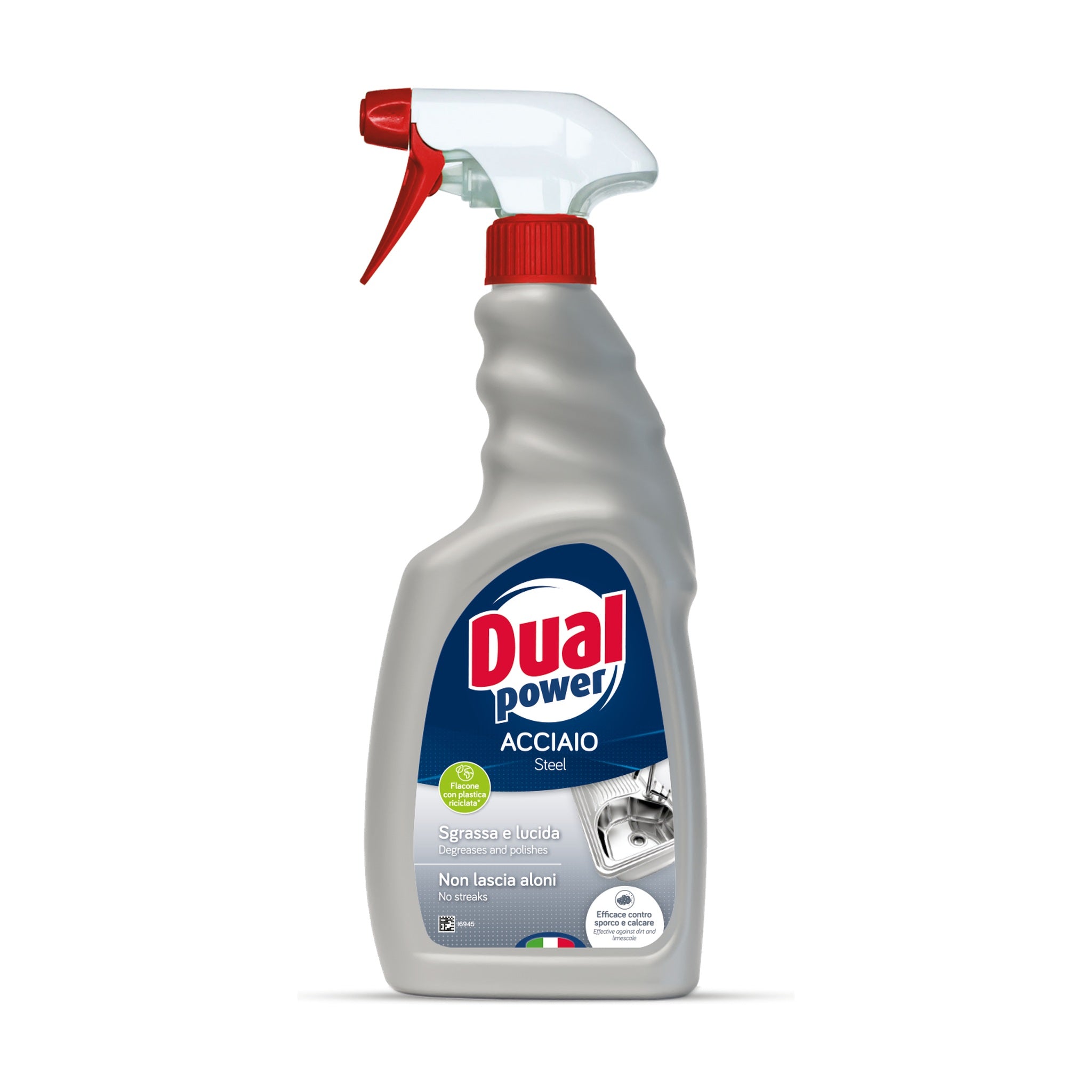 DUAL SPRAY ACCIAO 500 ML