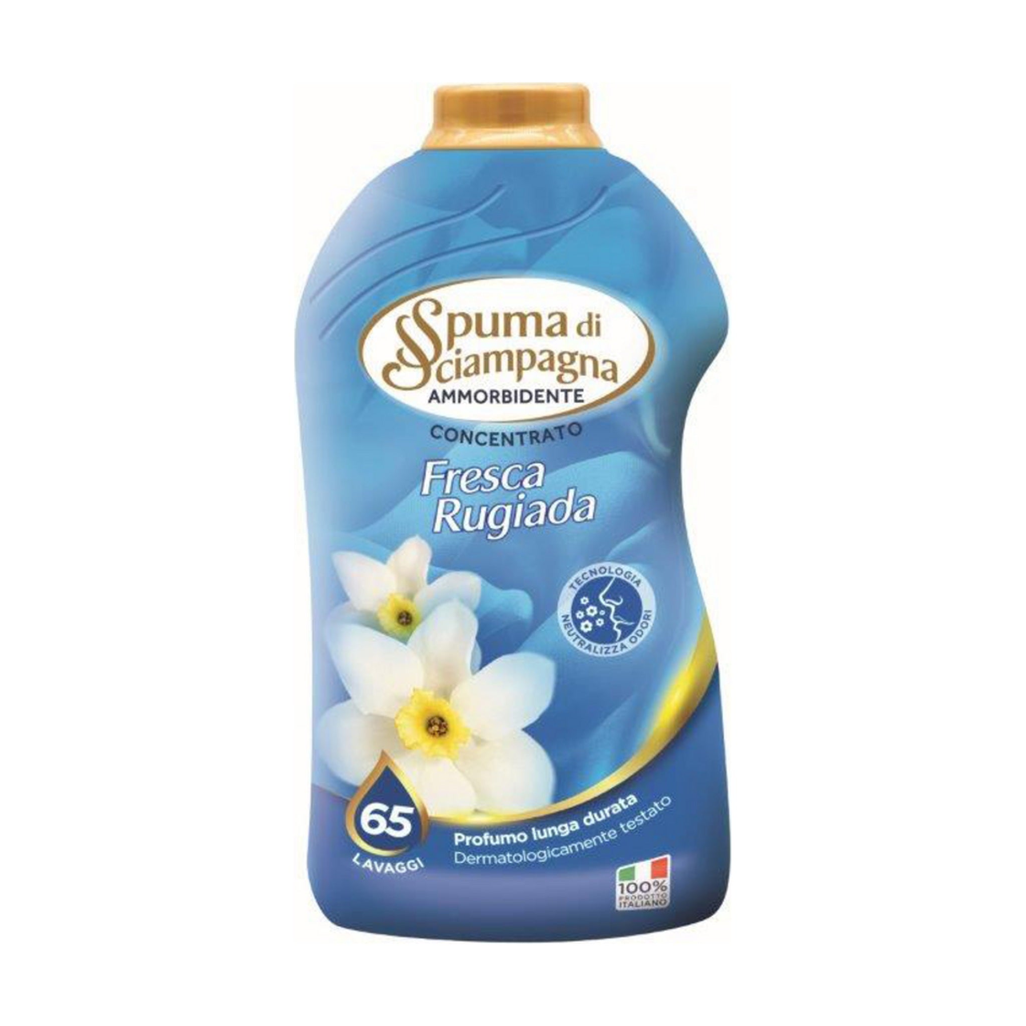 SPUMA DI SCIAMPAGNA AMMORBIDENTE RUGIADA 1,3 LT